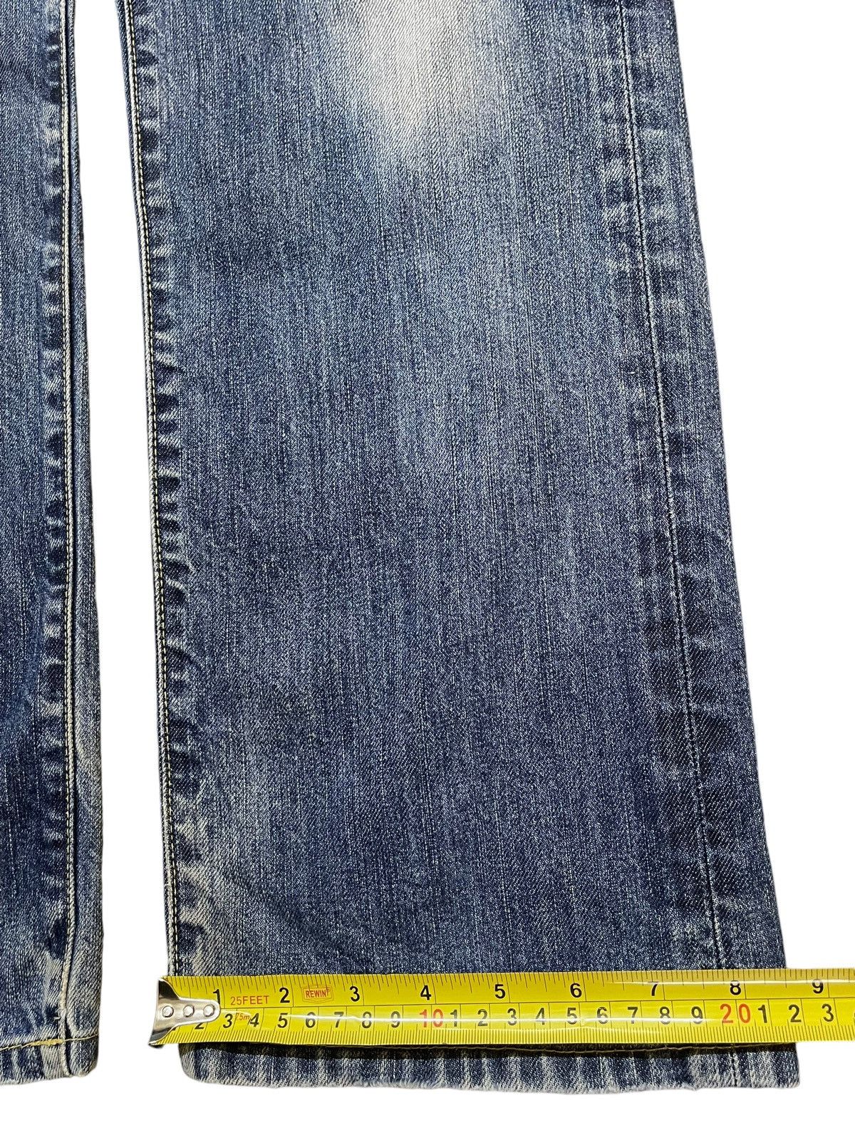 Uniqlo Vintage Y2K Japanese Uniqlo Blue Faded Wash Straight Loose Size US 34 / EU 50 - 16 Thumbnail