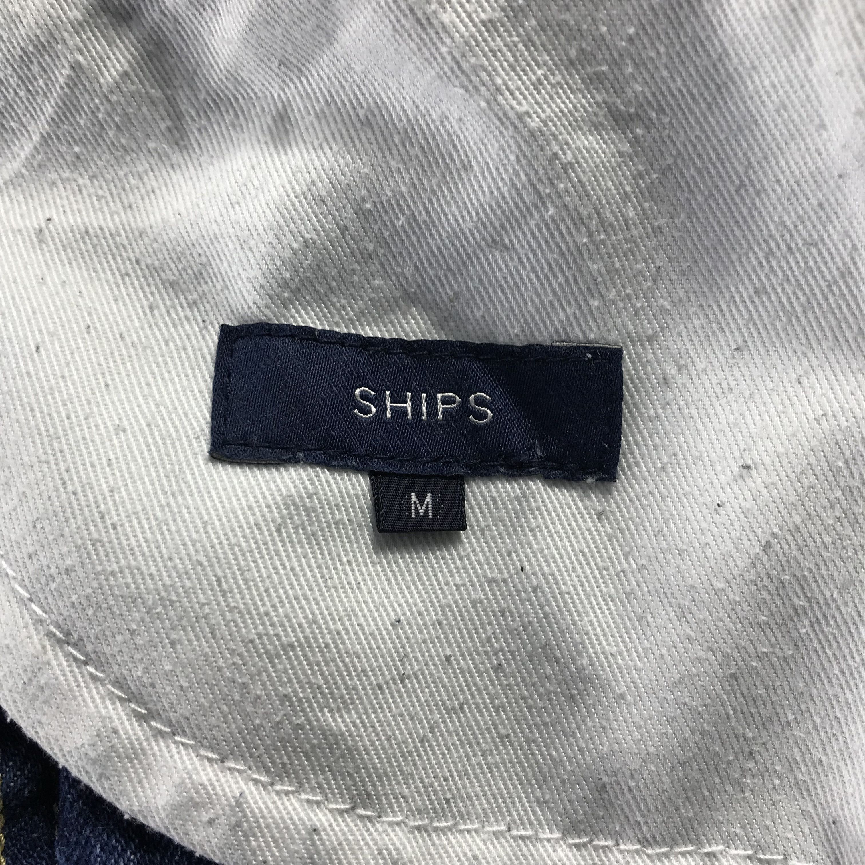 Japanese Brand Ships Selvedge Faded Blue Skinny Denim KJ3428 Size US 32 / EU 48 - 8 Thumbnail