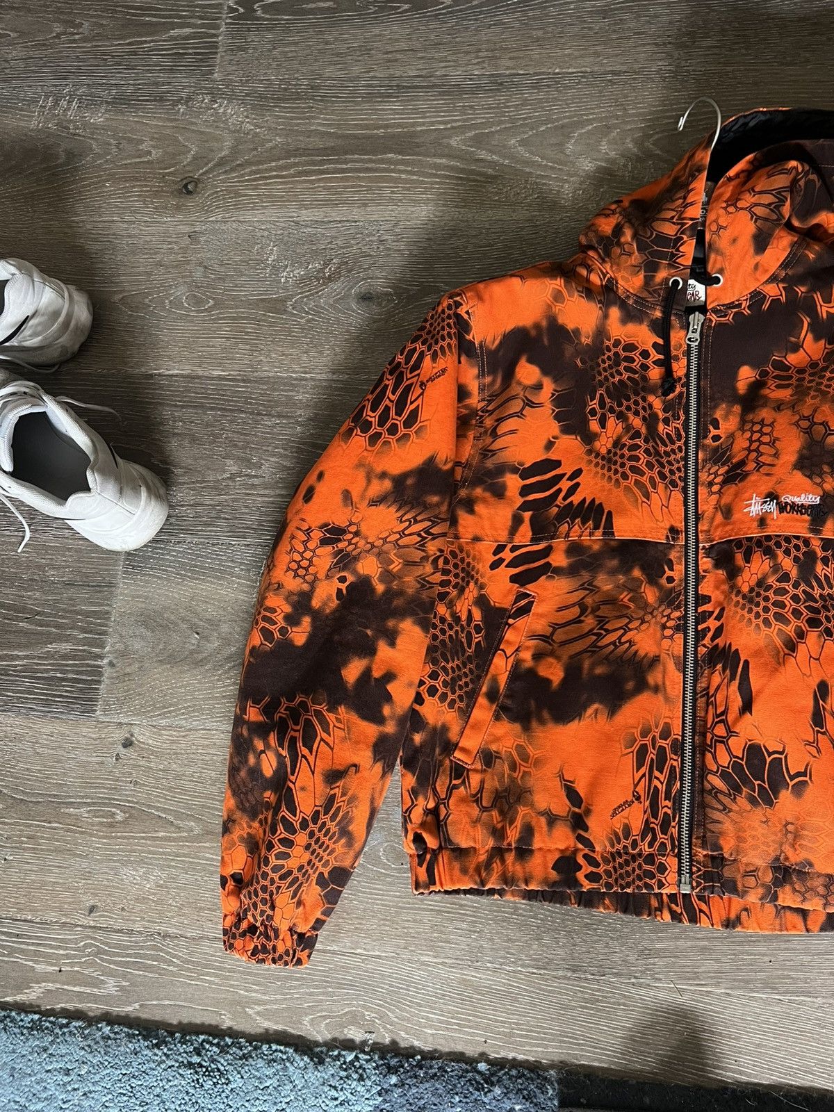 Stussy canvas work jacket