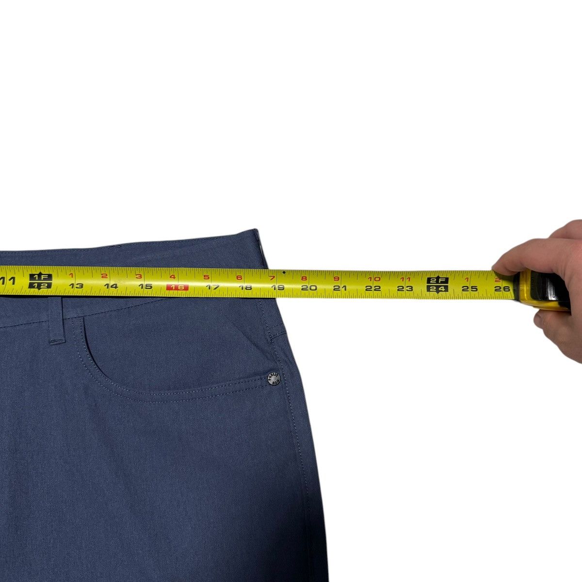 Public Rec Public Rec Blue Straight Leg Casual Golf Pants Men's 36.5x26 Size US 36 / EU 52 - 8 Thumbnail