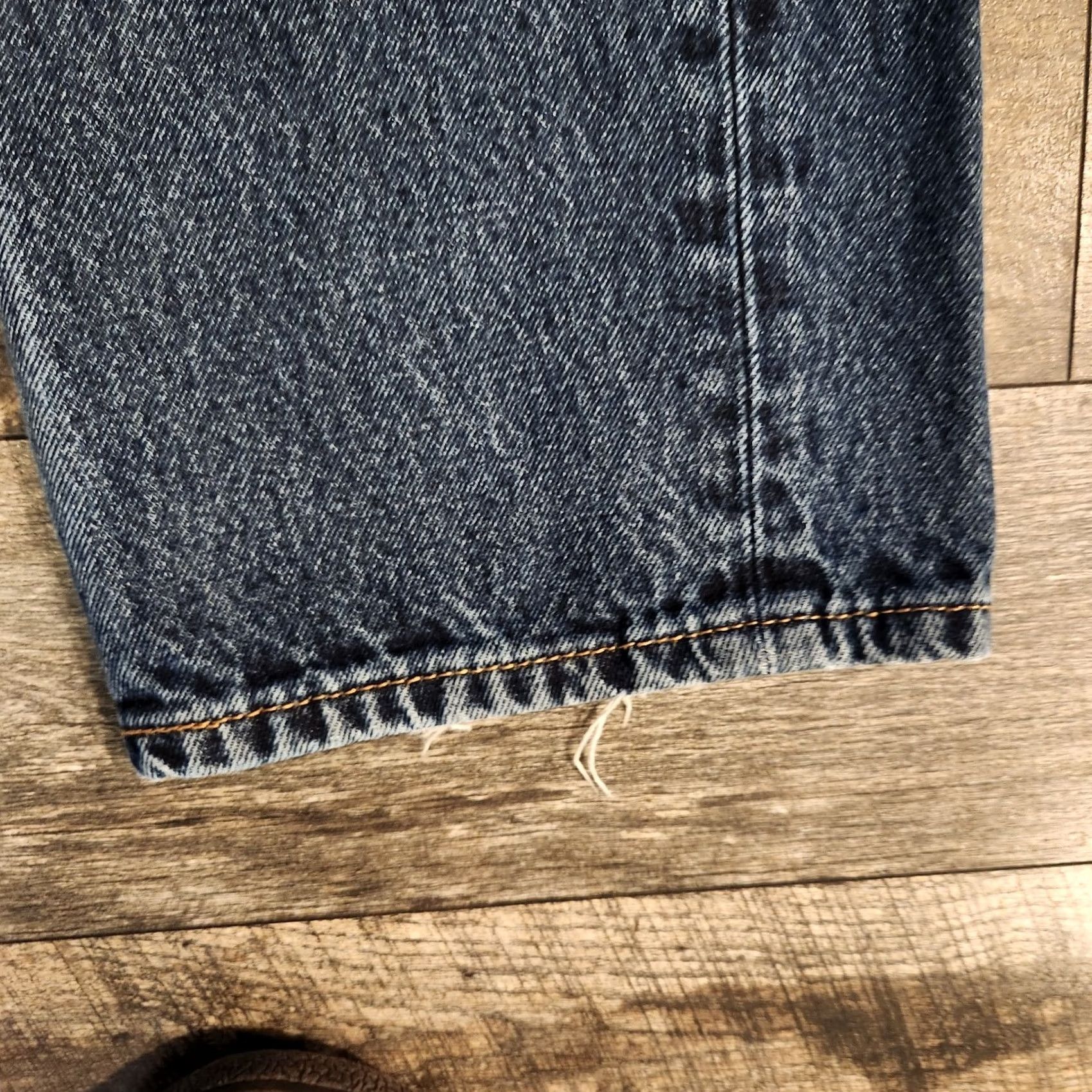 Levi's Levi's 505 Jeans Mens 36X32 Blue Regular Straight Medium Wash Denim Size US 36 / EU 52 - 6 Thumbnail
