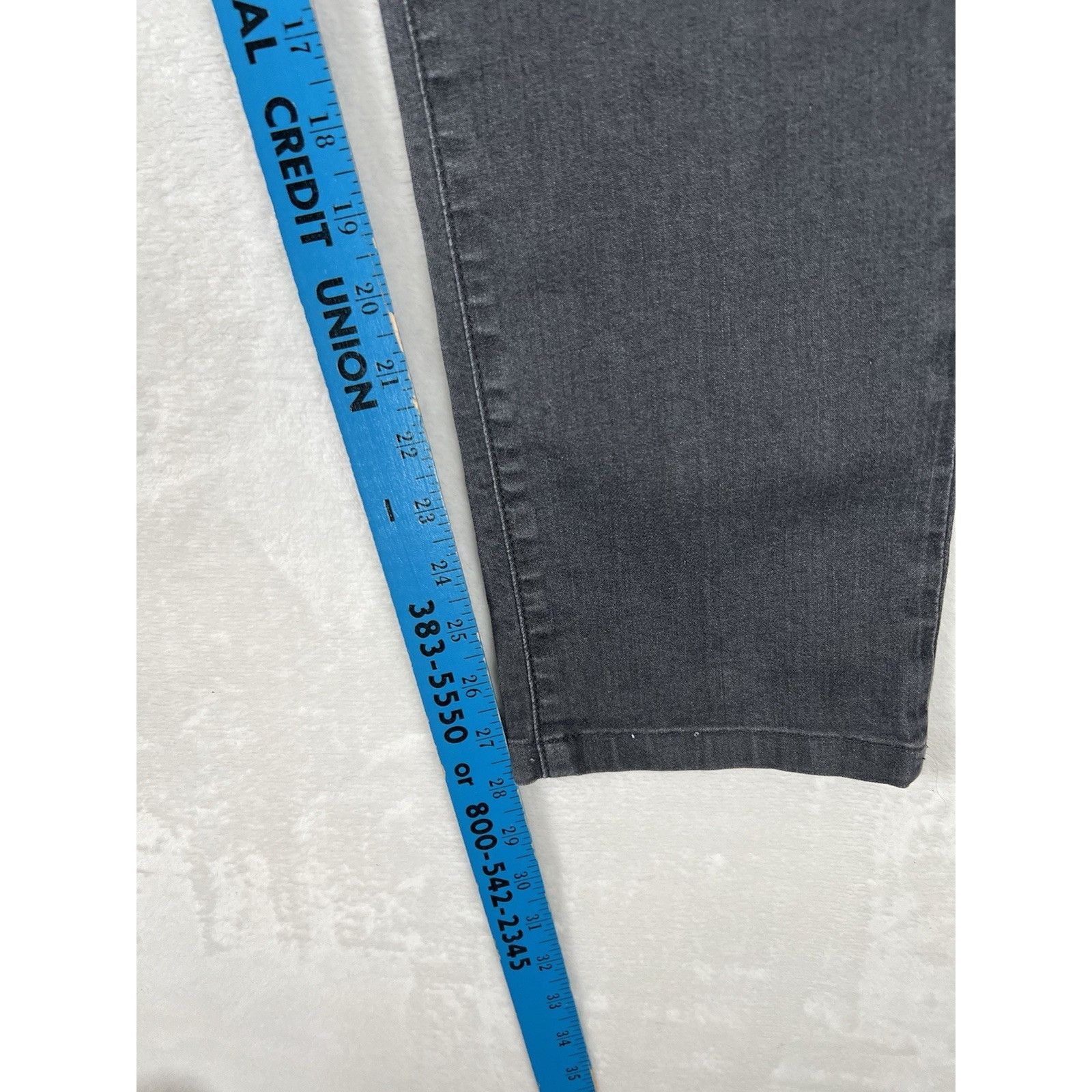 Joe's Joe’s Jeans Gray Roberts Slim Fit Skinny Size 34x28 Size US 34 / EU 50 - 3 Thumbnail