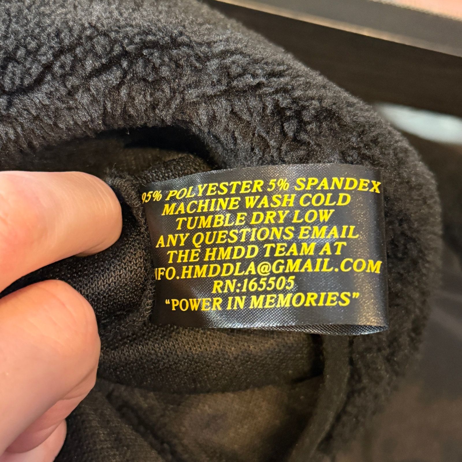 HMDD HMDD Polar Fleece Black Jacket Size US M / EU 48-50 / 2 - 5 Thumbnail