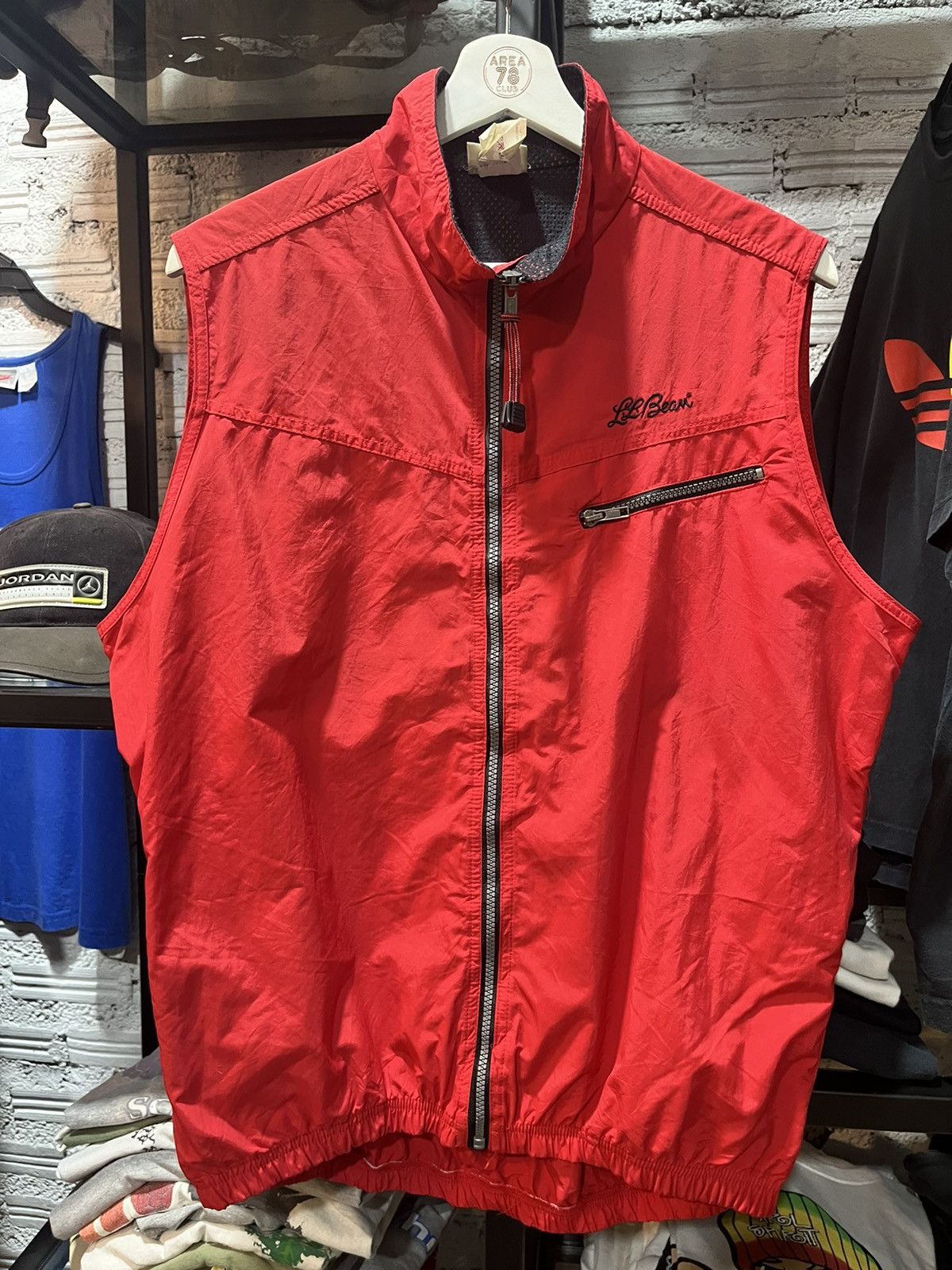 L.L. Bean LL Bean Cycling Bike Vest Reflective 90s (Made in USA) Size US M / EU 48-50 / 2 - 1 Thumbnail