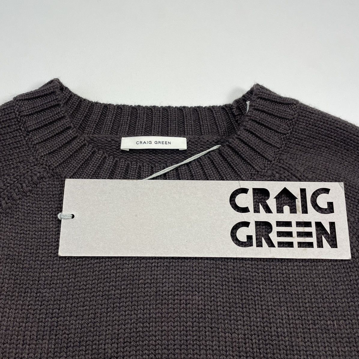 Craig Green Sample ‘Fawn Brown’ Wool Sweater Size US M / EU 48-50 / 2 - 4 Thumbnail