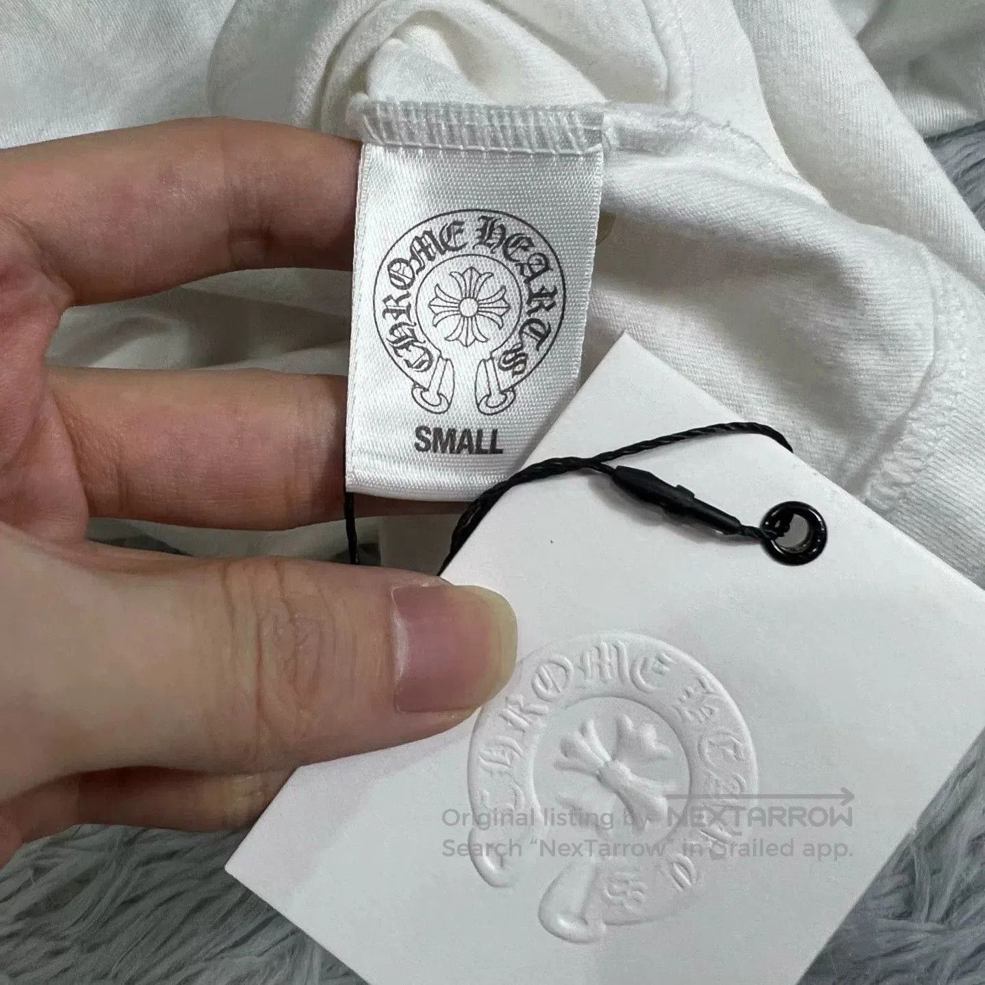 Chrome Hearts Chrome Hearts White Short Sleeve T. Size US S / EU 44-46 / 1 - 4 Thumbnail