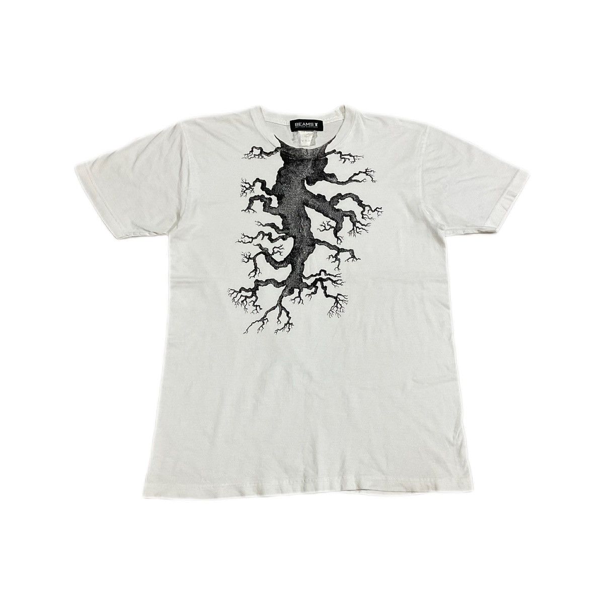 Beams Plus × Hysteric Glamour × Japanese Brand 🔥Rare Vintage Beams Shirt Root Three Art For Everyday Size US M / EU 48-50 / 2 - 2 Thumbnail