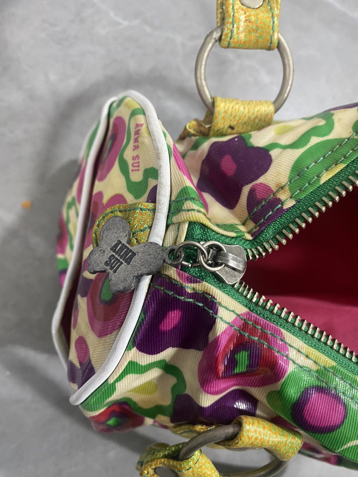 Vintage ANNA SUI MINI BOSTON BAG Size ONE SIZE - 16 Thumbnail