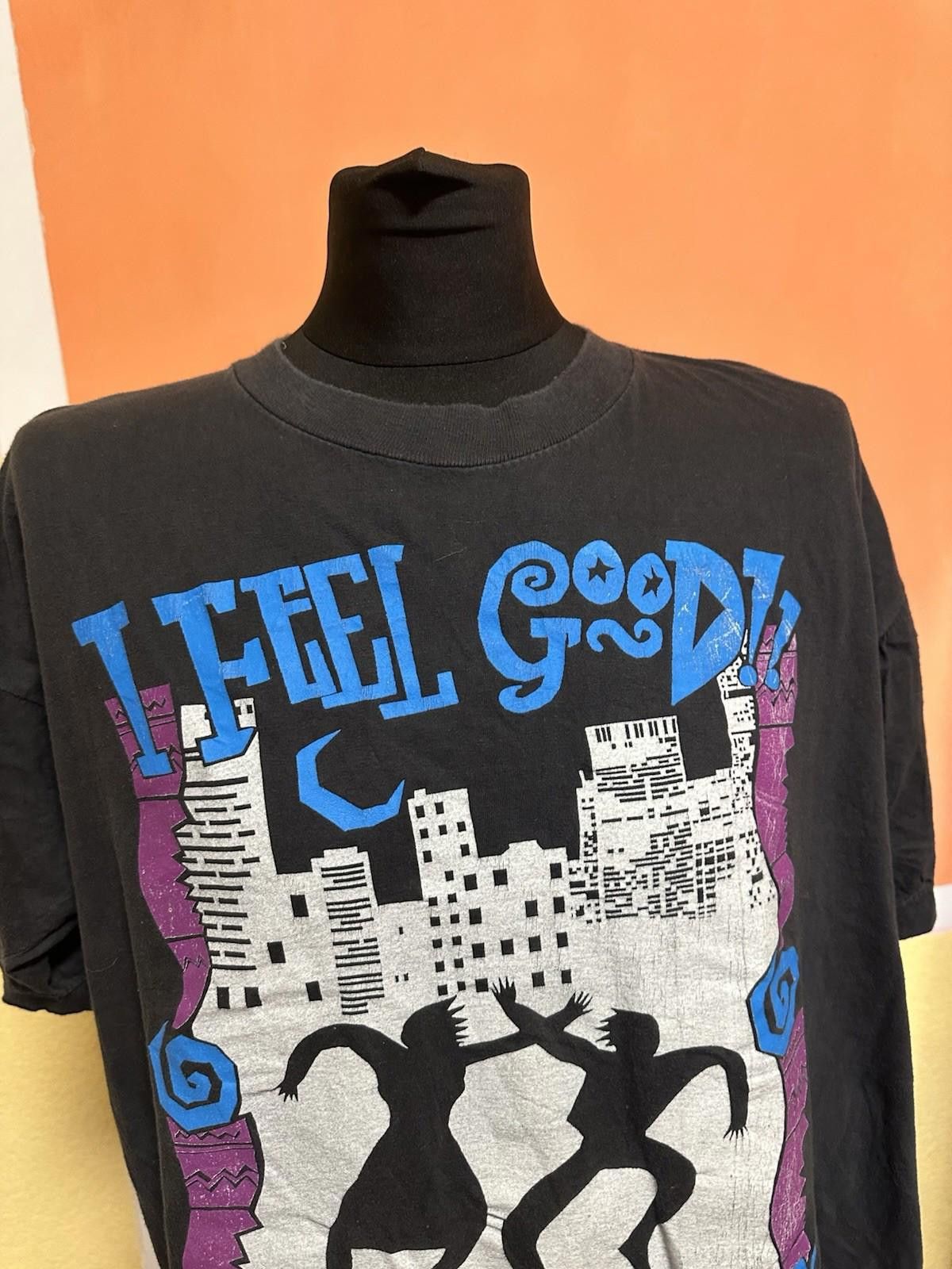 Band Tees James Brown 1991 vintage rock tour tee Xl I Feel Good Europe Size US XL / EU 56 / 4 - 2 Thumbnail