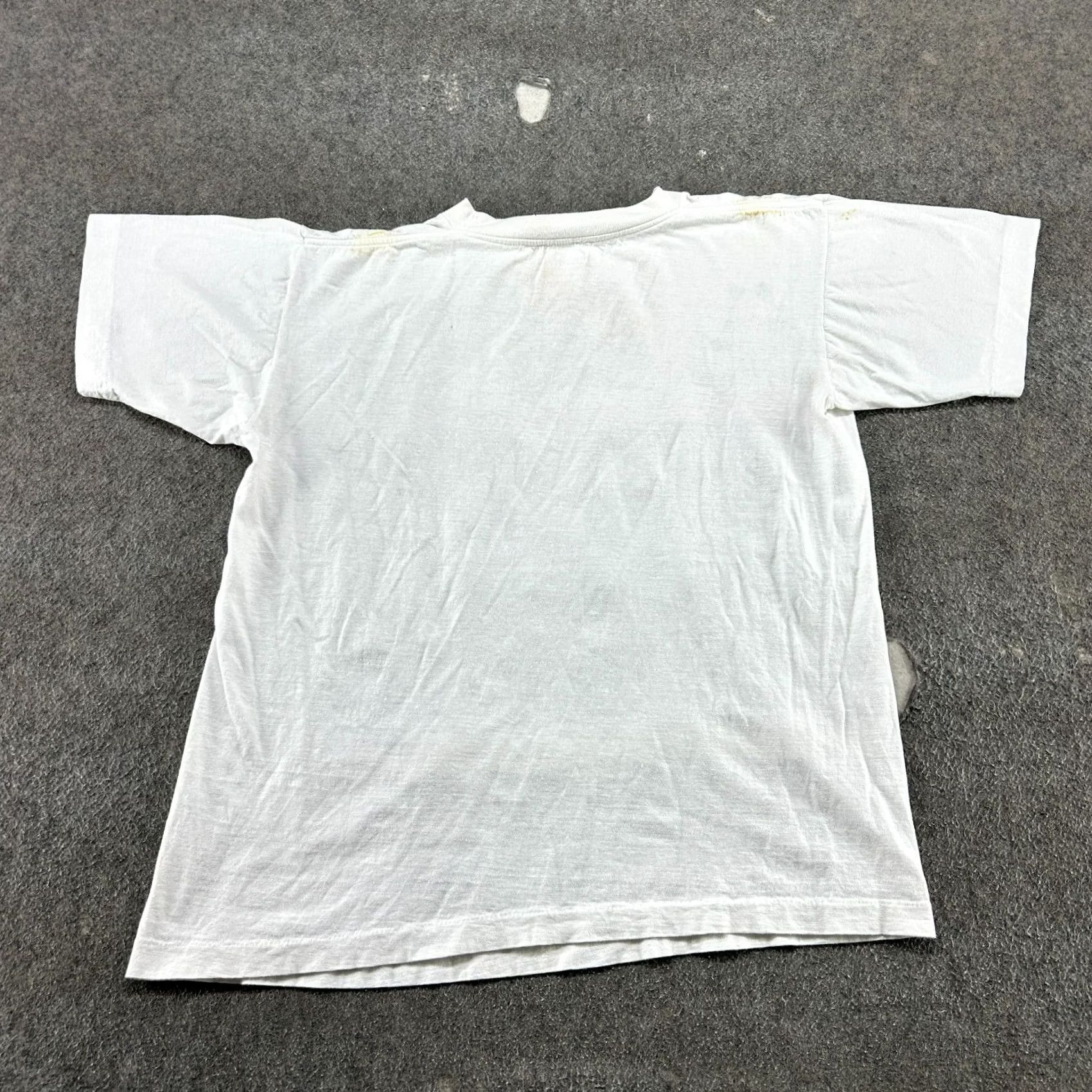Vintage VINTAGE Cats Shirt Womens One Size White Short Sleeve Graphic Animals USA 90s Size ONE SIZE - 5 Thumbnail