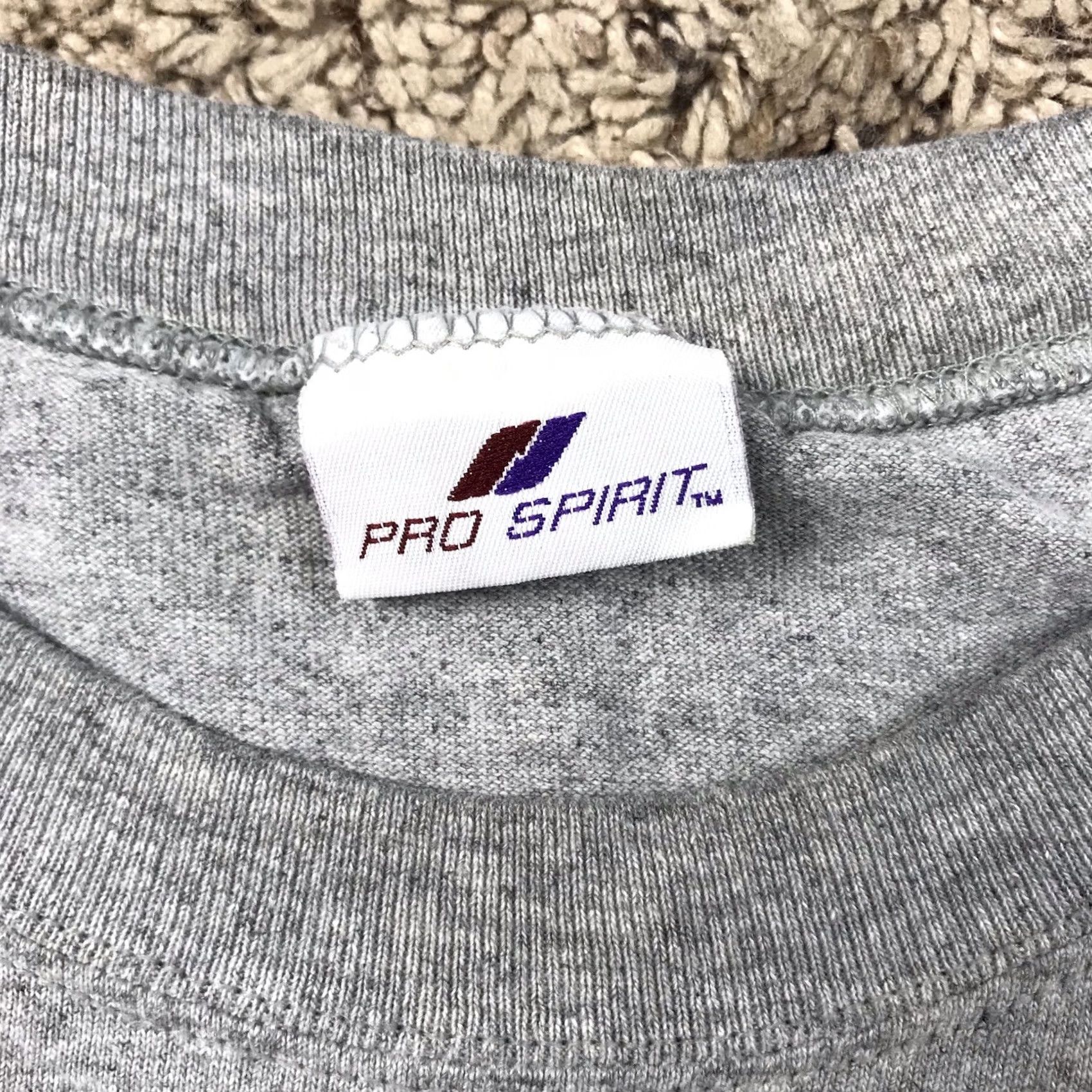 Vintage VINTAGE Pro Spirit Tank Top Sleeveless Shirt Men XL Gray 90s Vintage Cotton Blend USA Made Size US XL / EU 56 / 4 - 2 Thumbnail