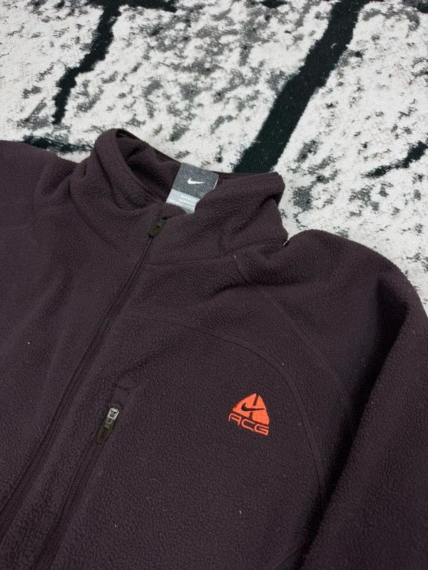 Nike Nike Acg Brown Zip Fleece Sweatshirt S Size US S / EU 44-46 / 1 - 3 Thumbnail