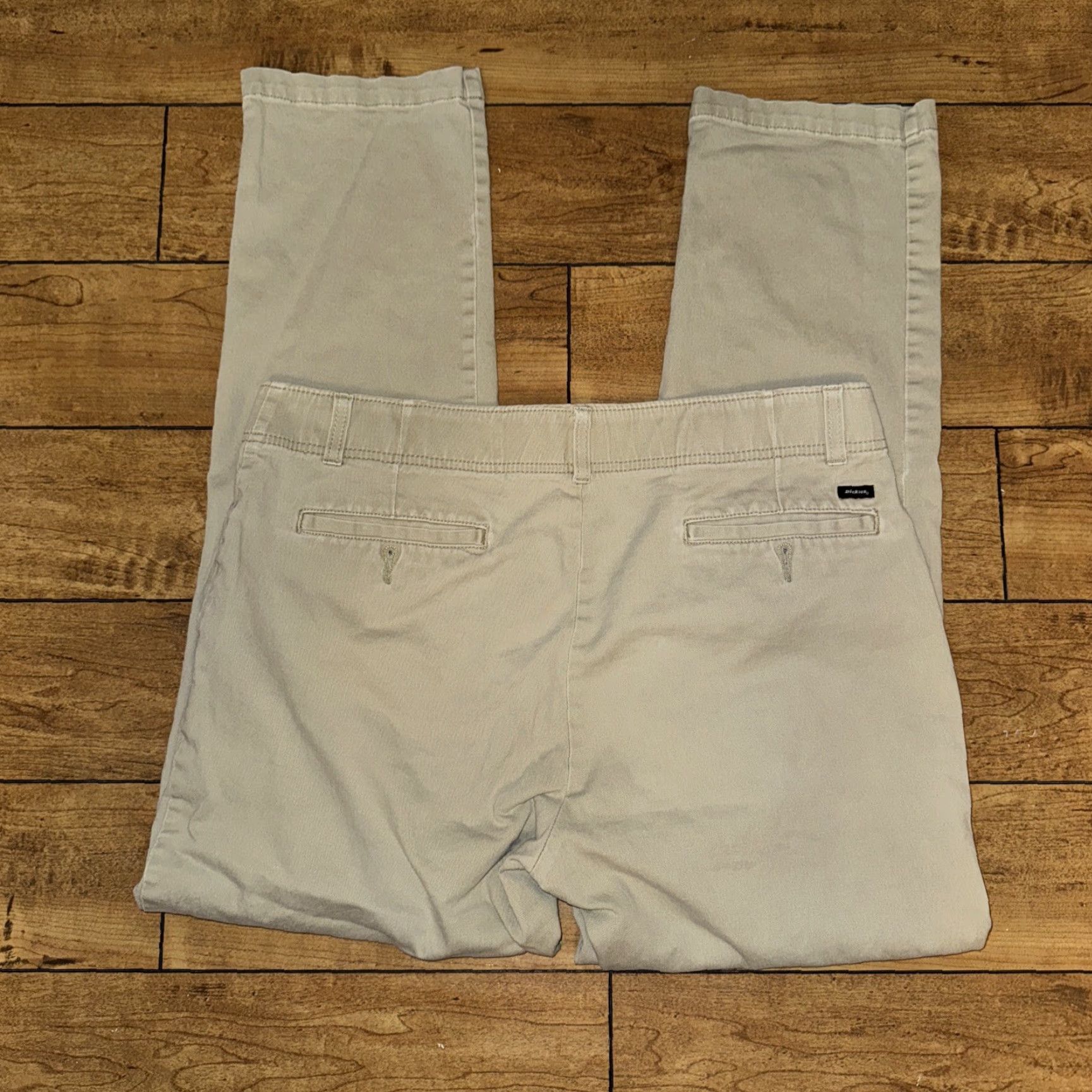 Dickies Dickies Flex Chino Pants Khaki 36x31 Mens Regular Pants Beige Chino Casual Workwear Pockets Comfort Easy Care 90s? Size US 36 / EU 52 - 7 Thumbnail