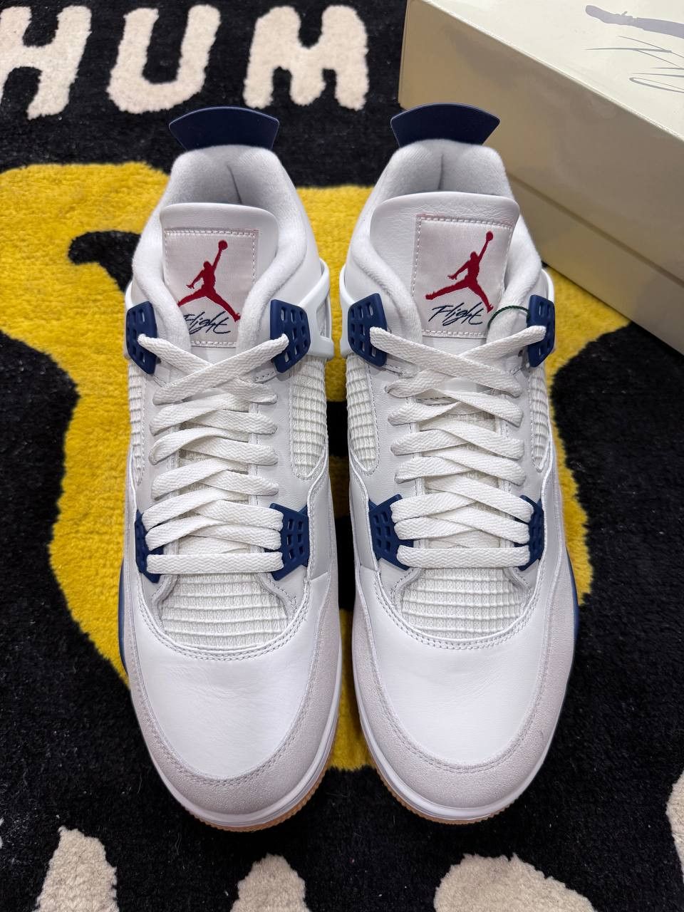 Nike Jordan 4 Retro SB Navy (2025) DR5415-100 Size US 13 / EU 46 - 4 Thumbnail