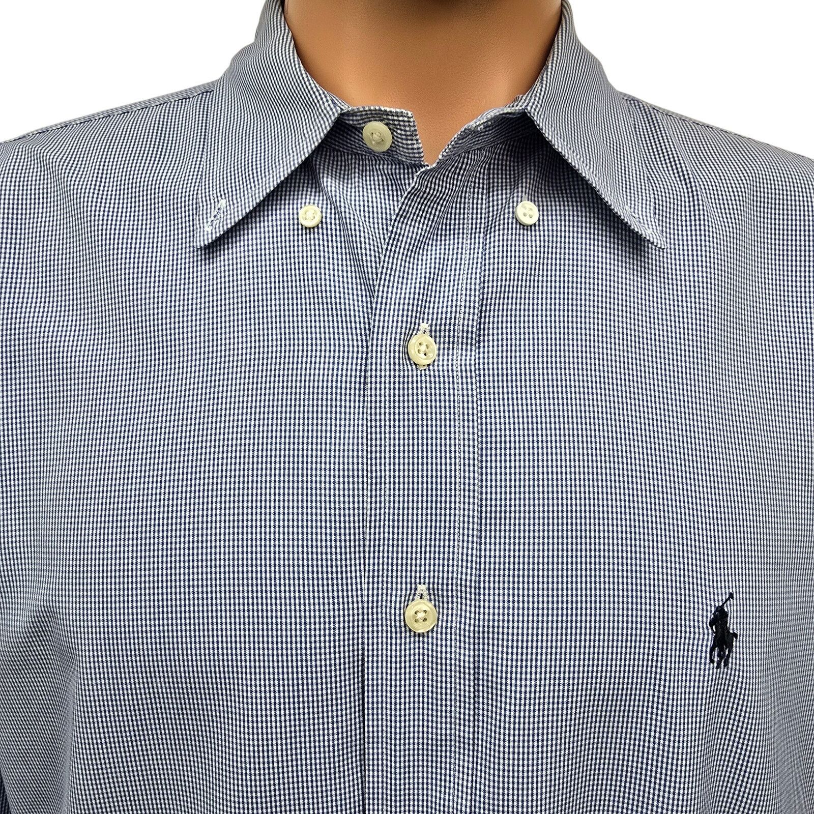 Ralph Lauren Ralph Lauren Blaire Shirt Men L Mini Gingham Check L/S Size US L / EU 52-54 / 3 - 3 Thumbnail