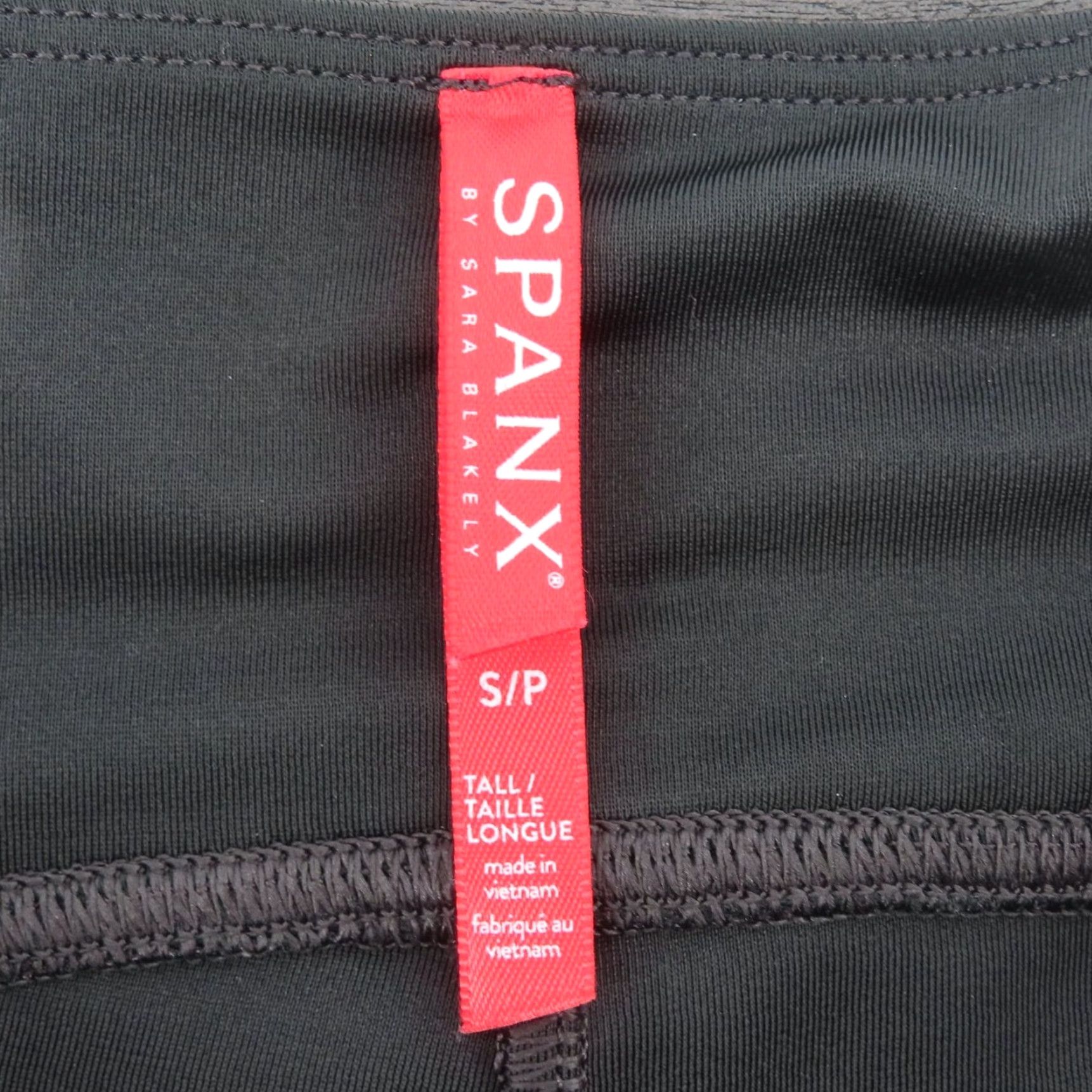 Spanx Spanx Women Small Solid Black Spanxshape Faux Leather Leggings Pants Style 2437T Size 28" / US 6 / IT 42 - 7 Thumbnail