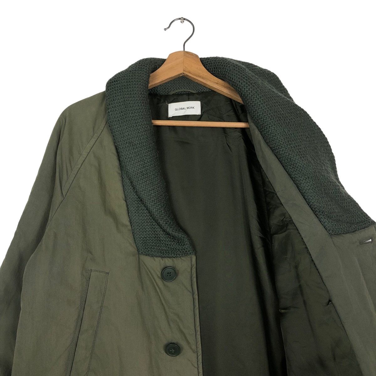 Japanese Brand 🔥Vintage Long Jacket Double Breast Global Work Issey Miyake Size US L / EU 52-54 / 3 - 12 Thumbnail