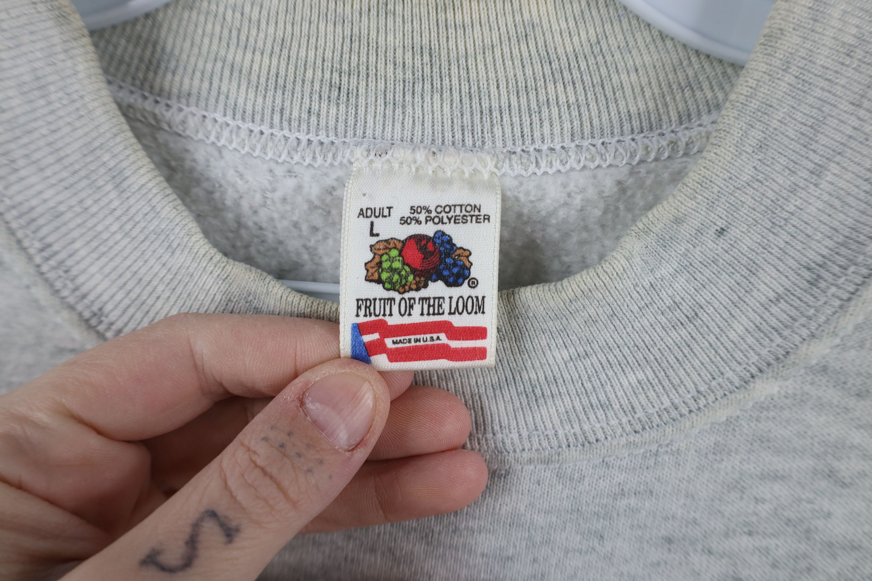 Vintage Vintage 90s Streetwear Puffins Crewneck Sweatshirt USA Size L / US 10 / IT 46 - 10 Thumbnail