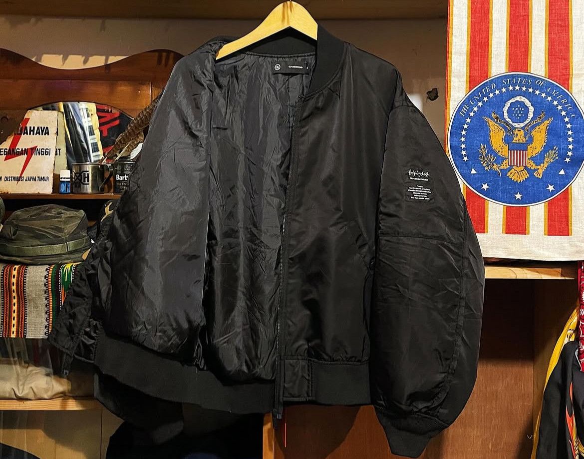 Undercover 2000s Undercover Gu Freedom Noise Ma-1 Jacket Size US XL / EU 56 / 4 - 3 Thumbnail