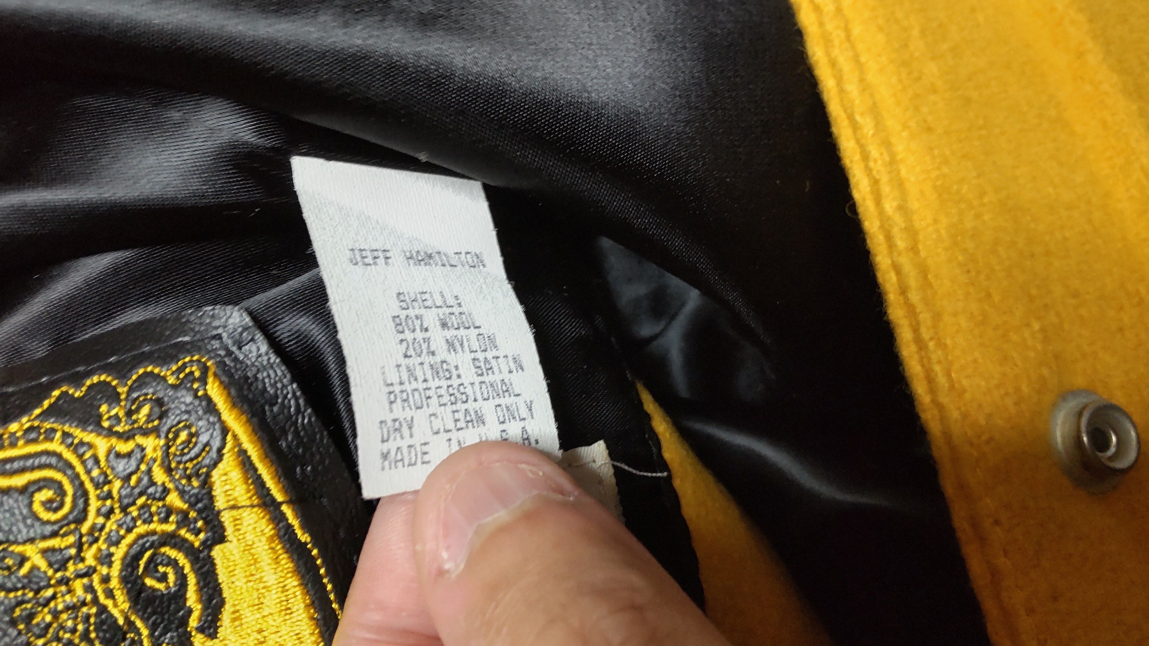 JH Design JeffHamilton jh Design NBA Lakers Jacket 2001 kobe lebron Size US M / EU 48-50 / 2 - 5 Thumbnail