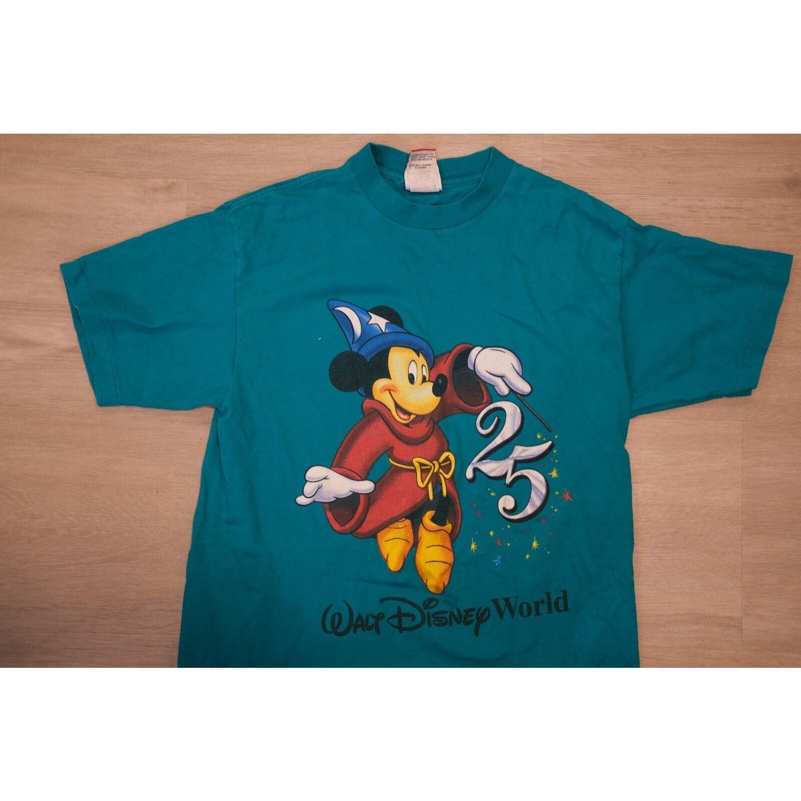 Disney Vintage 1996 Disney Mickey Mouse T-Shirt Unisex Large Blue Size US L / EU 52-54 / 3 - 9 Thumbnail