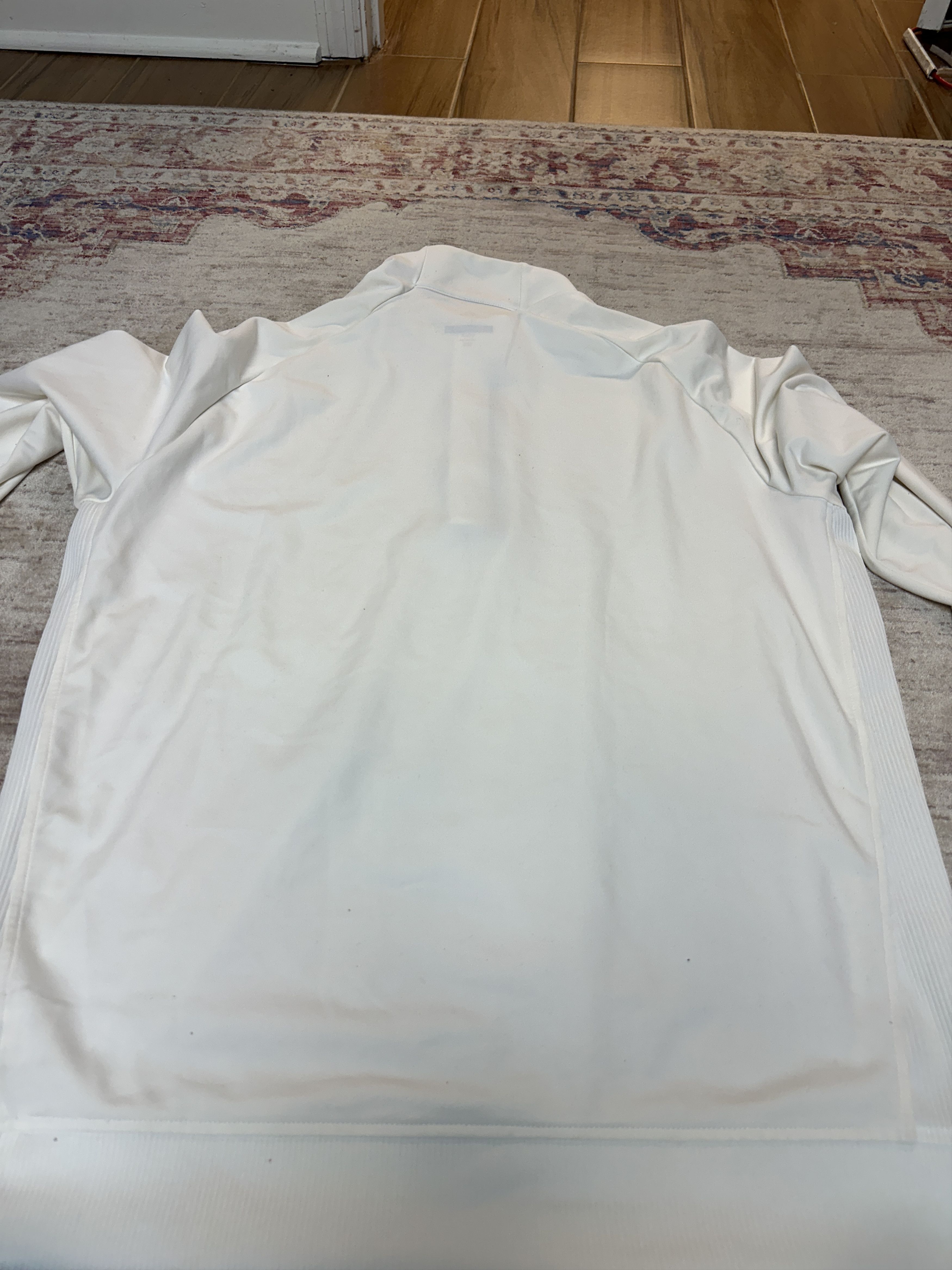 Adidas Adidas Golf Men's White Zipper Sweatshirt Size Large Size US L / EU 52-54 / 3 - 5 Thumbnail