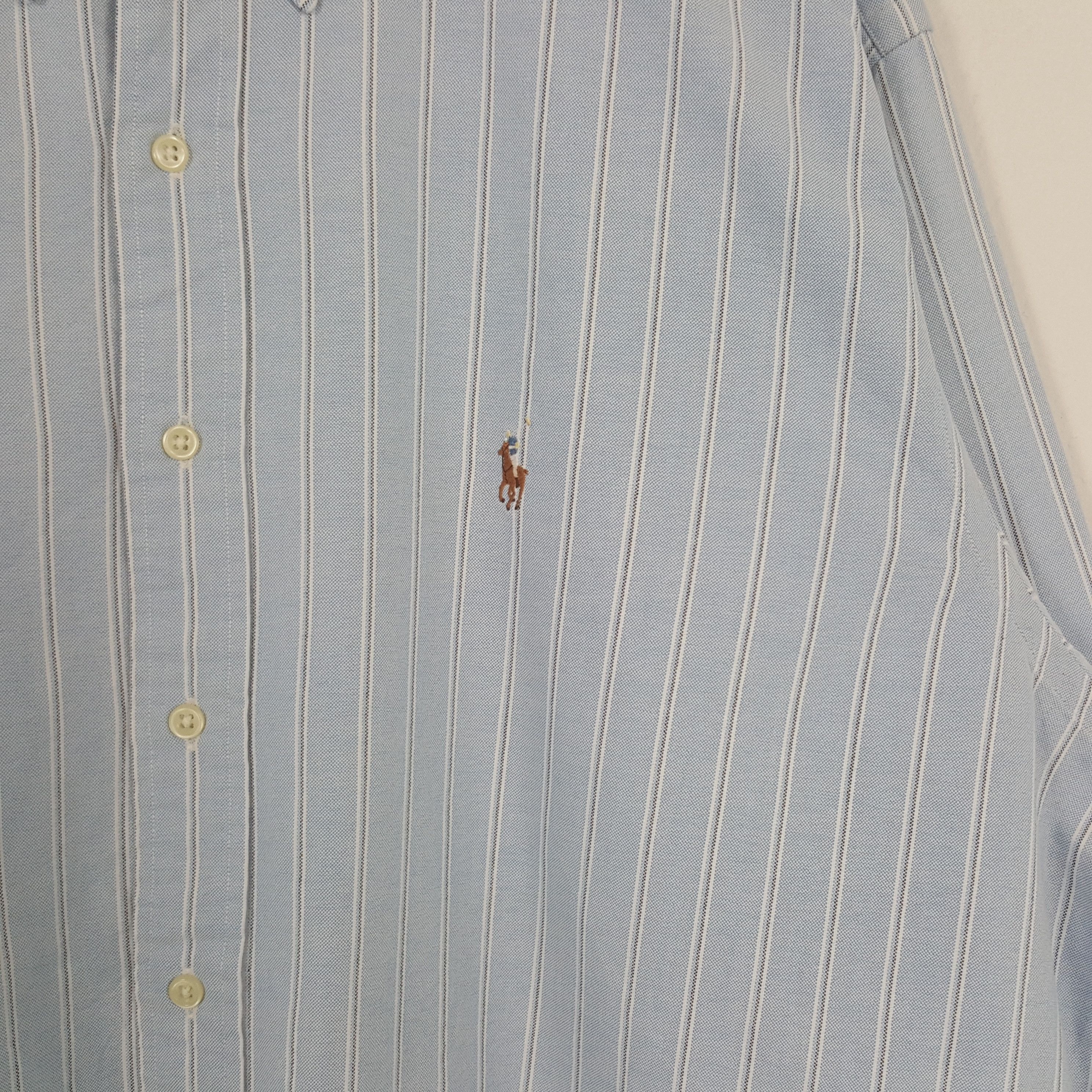 Ralph Lauren × Vintage Vintage Ralph Lauren American Luxury Shirt Button Up Size US XXL / EU 58 / 5 - 2 Thumbnail