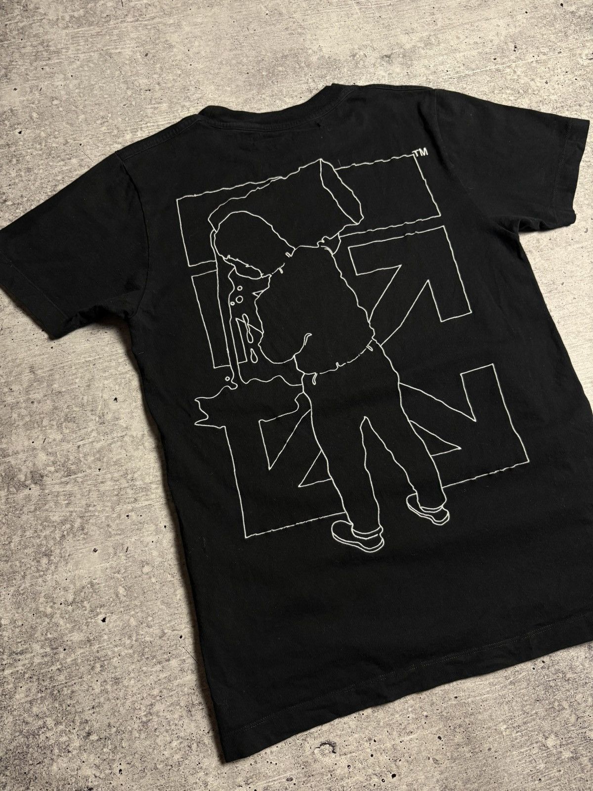 Off-White Off White Arrows Barrel Worker Tshirt Size US S / EU 44-46 / 1 - 3 Thumbnail