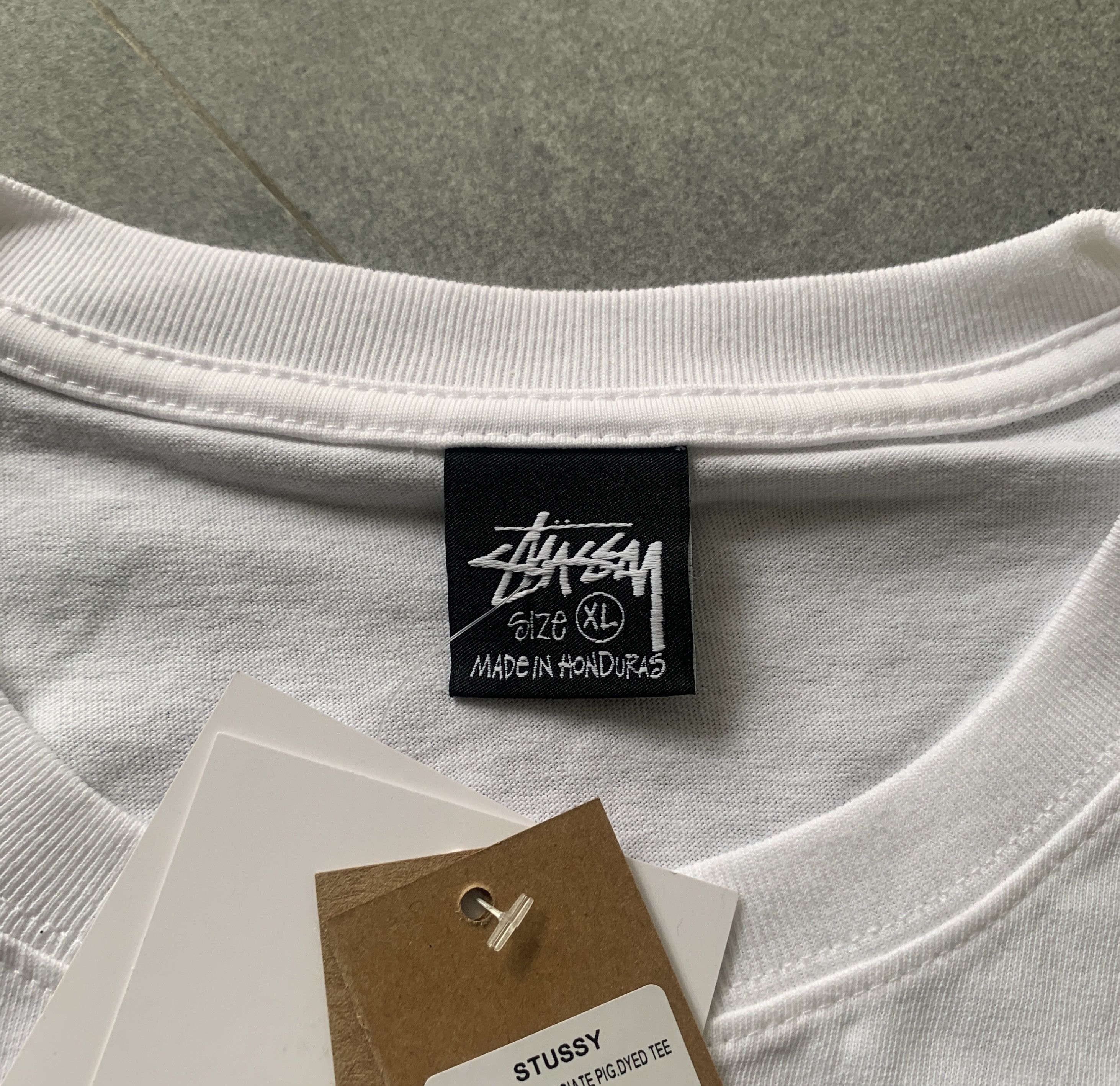Stussy Stussy tee white Size US XL / EU 56 / 4 - 4 Thumbnail