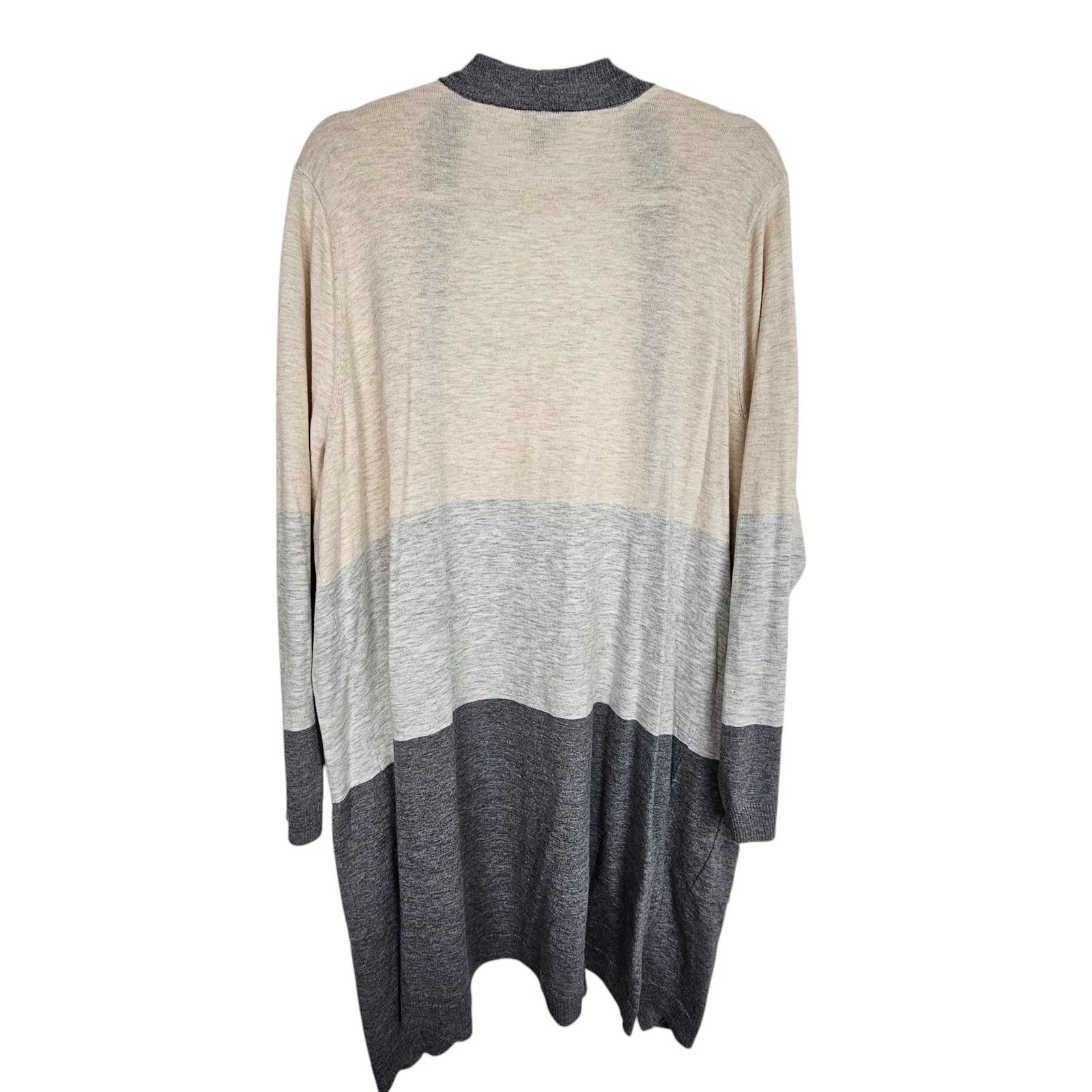 Torrid Torrid Colorblock Cardigan Sweater Open Front 2X Minimalist Size 3XL / US 20-22 - 10 Thumbnail
