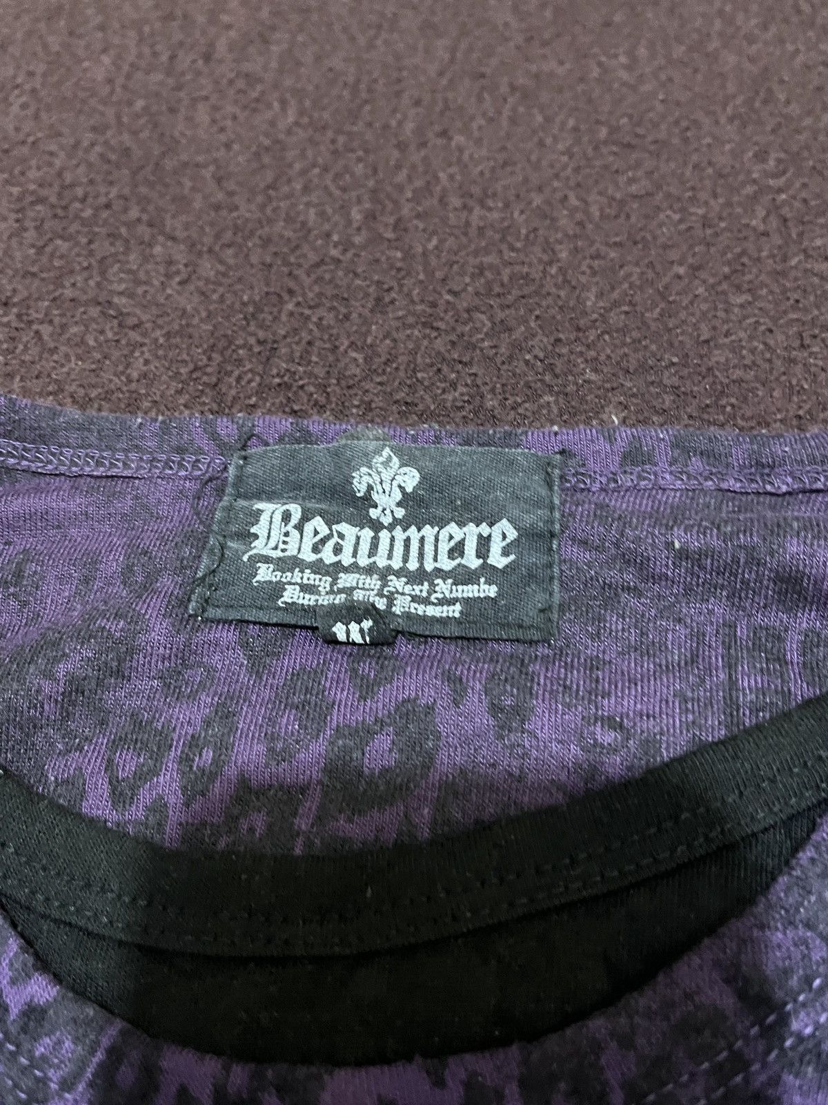 Japanese Brand Beaumere Triple Layer Uk punk style Size US M / EU 48-50 / 2 - 7 Thumbnail