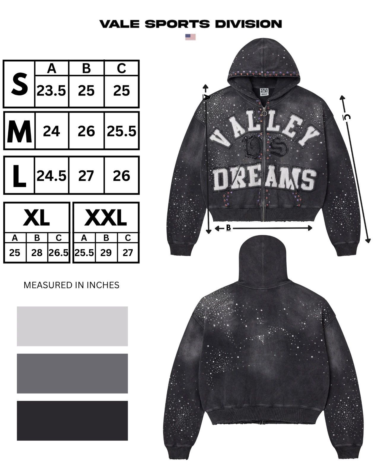 Vale Vale Forever Classico Zip Up Hoodie Size US S / EU 44-46 / 1 - 3 Thumbnail