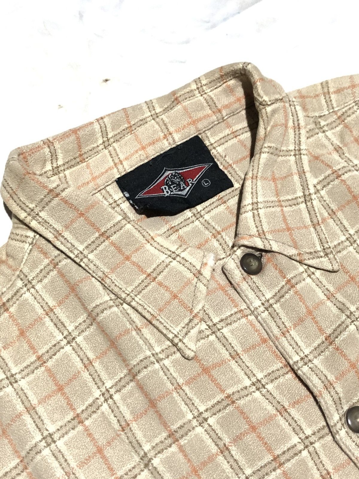 Other FLANEL SHIRT BEAR VINTAGE ©1978 SECOND ORIGINAL Size US L / EU 52-54 / 3 - 3 Thumbnail