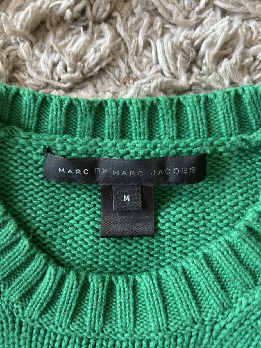Marc by Marc Jacobs Marc Jacobs Green and Blue Knit Size US M / EU 48-50 / 2 - 2 Thumbnail
