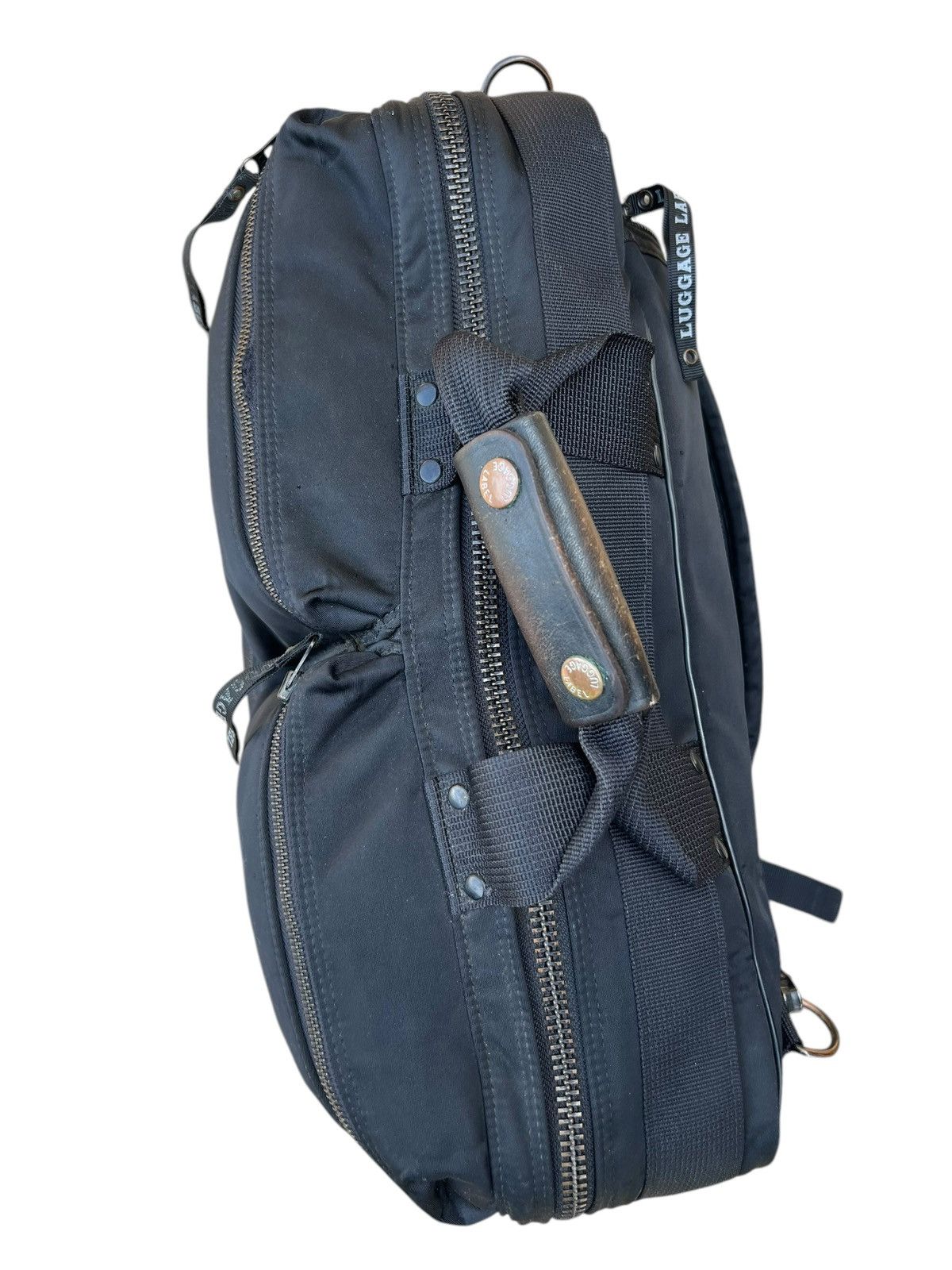 Porter Vintage Luggage Label Yoshida Distress 3 Way Backpack Size ONE SIZE - 18 Thumbnail