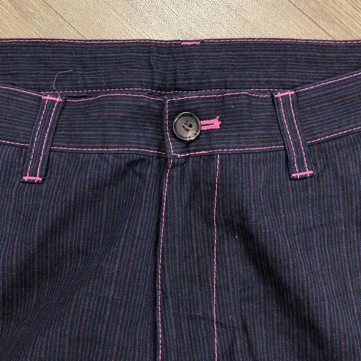Junya Watanabe AD2005 Comme des garcons Homme CDG Striped Pants Size US 31 - 7 Thumbnail