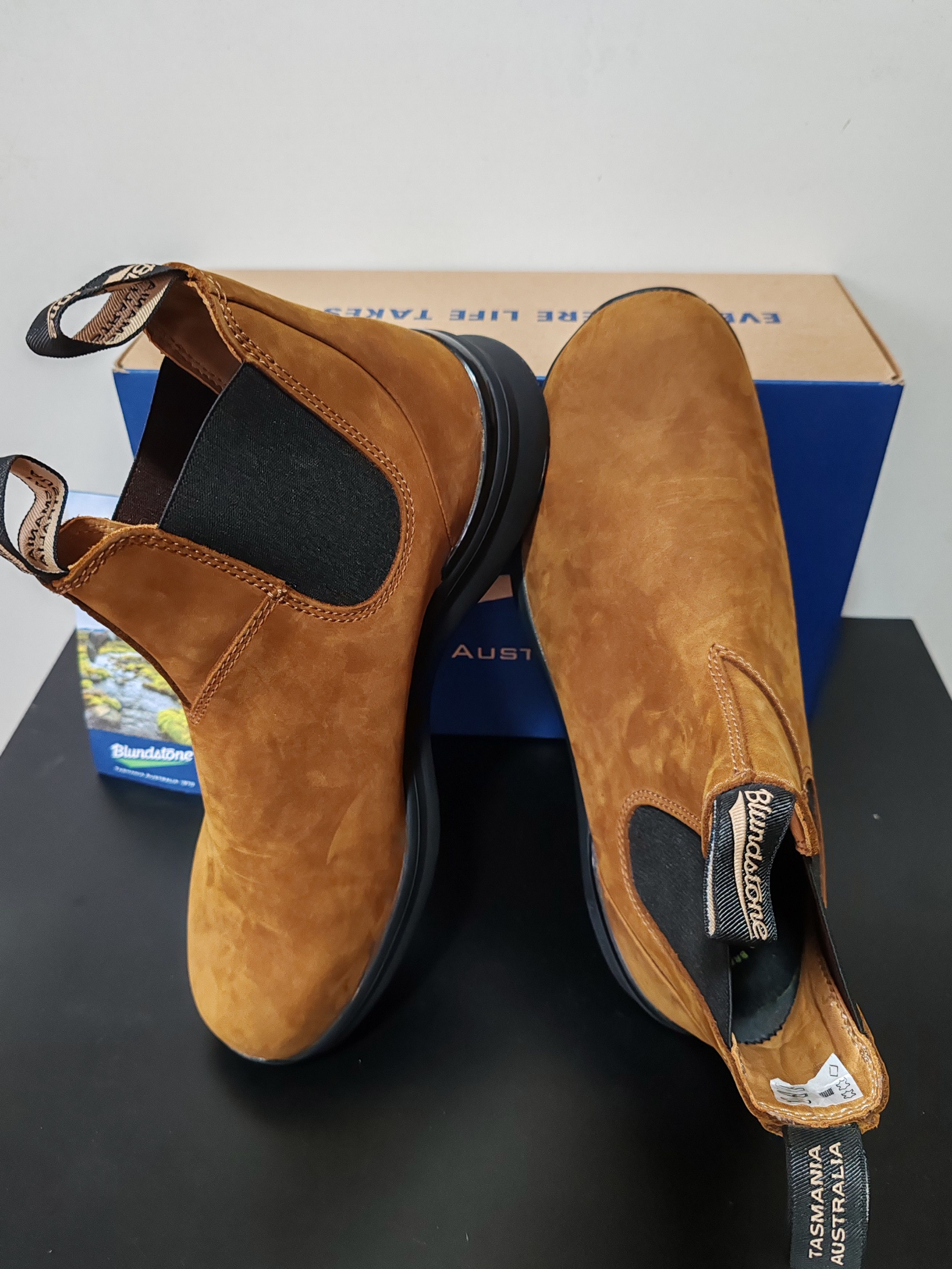 Blundstone bottines Chelsea Blundstone/Crazy Horse Tg:43 Size US 10.5 / EU 43-44 - 9 Thumbnail
