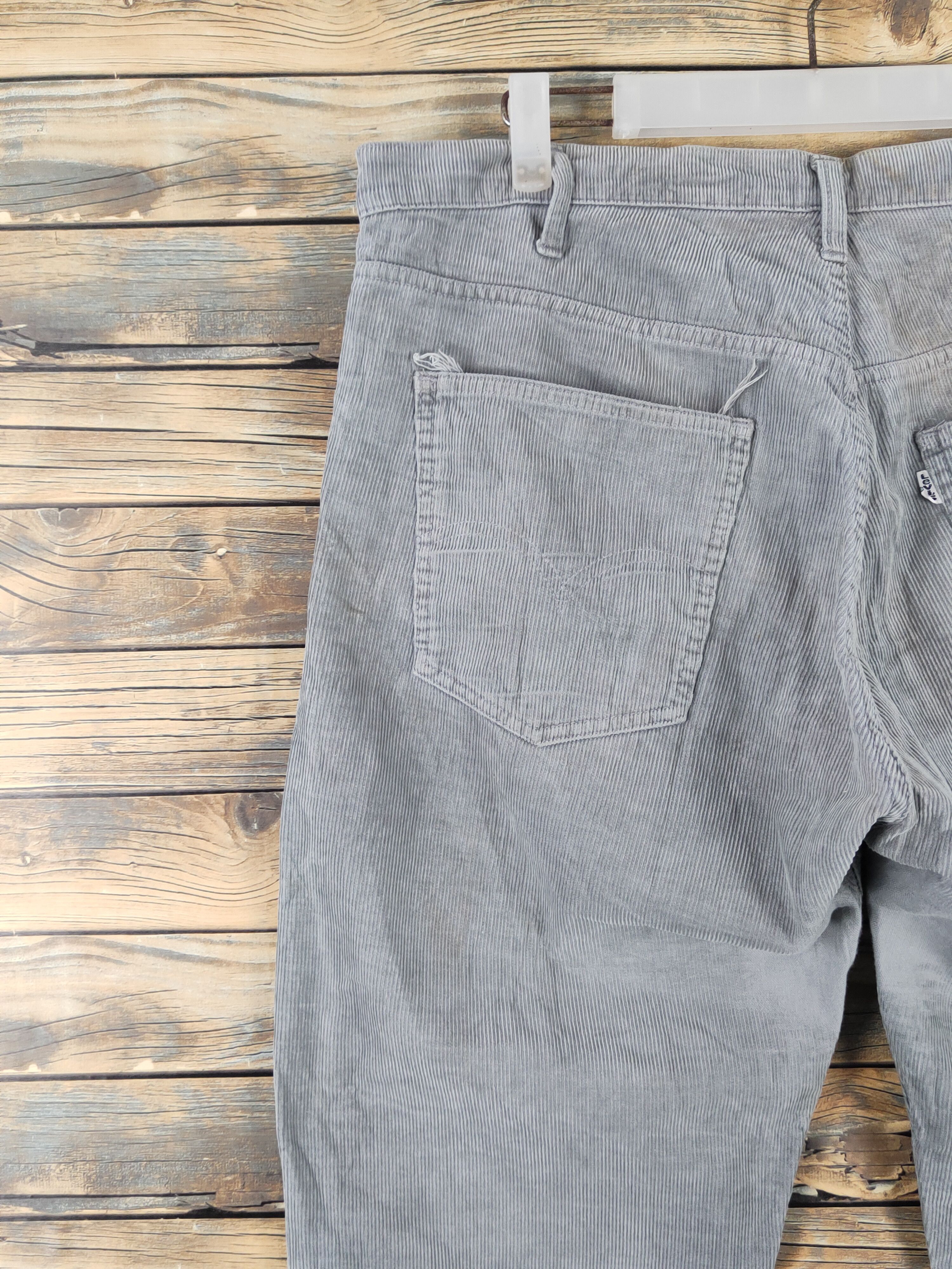 Levi's Levi's Gray vintage cargo Corduroy Pants #W1888 Size US 36 / EU 52 - 8 Thumbnail