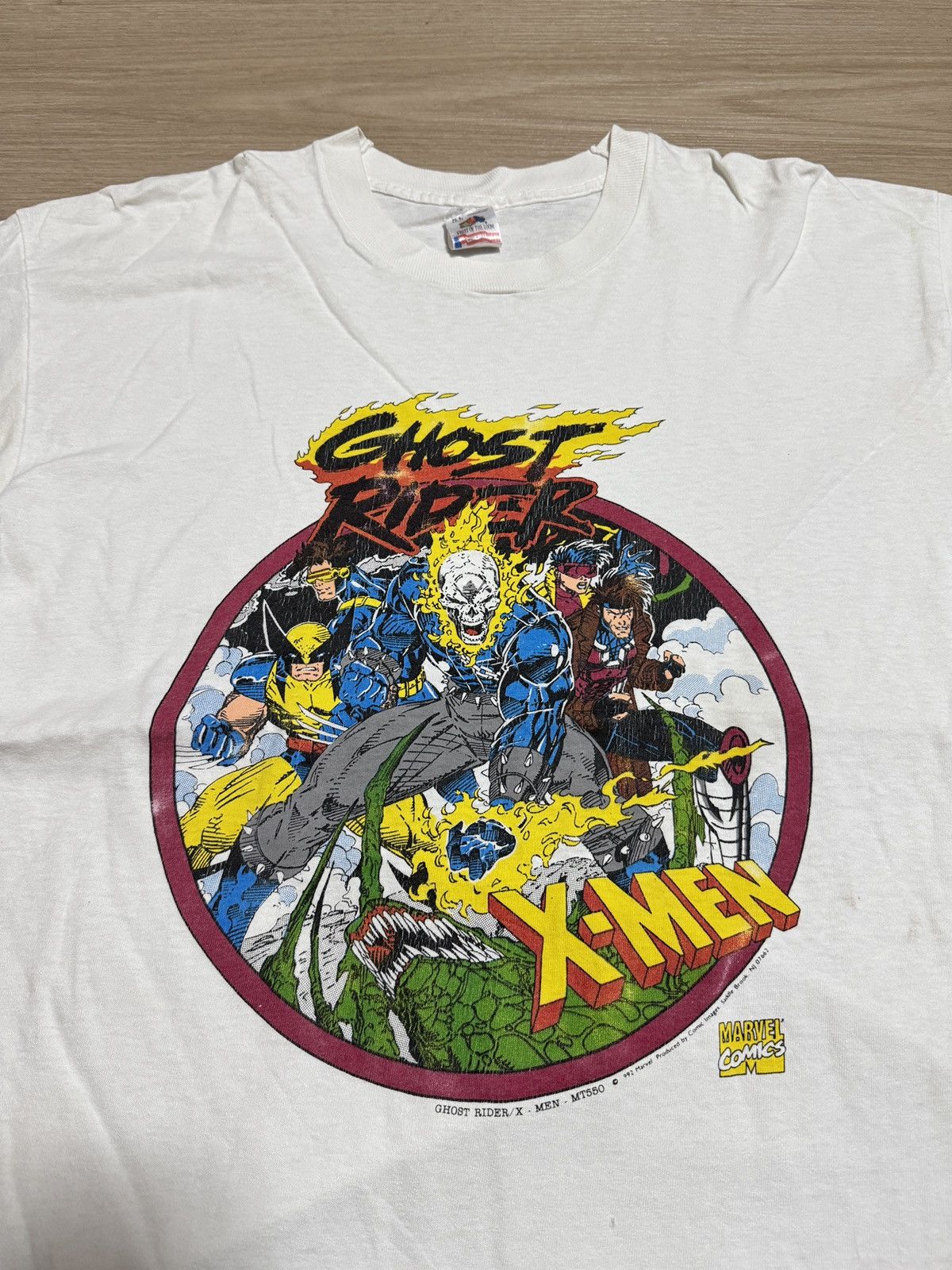 Marvel Comics Vintage 91 ghost rider marvel mega print X-men
