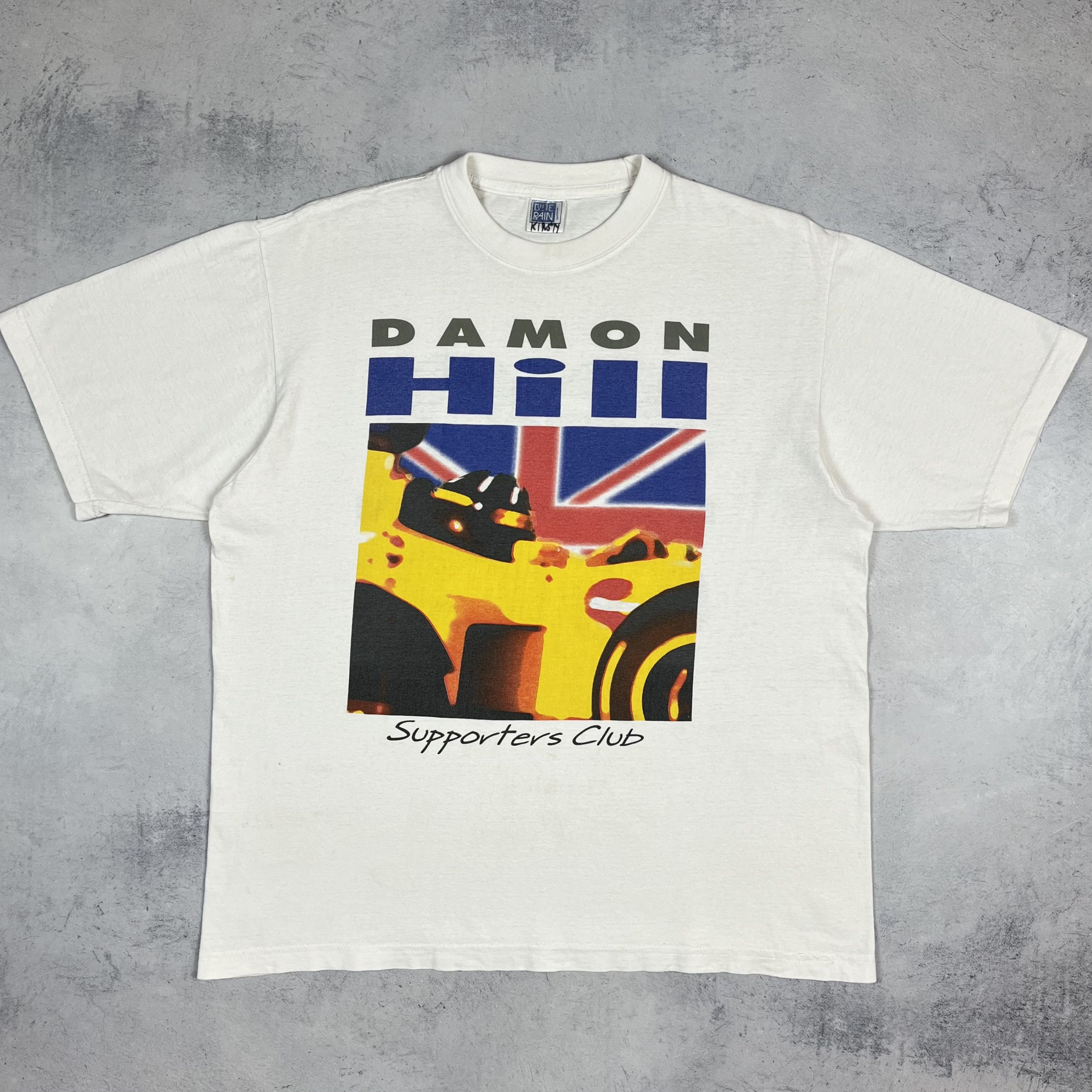 Vintage Vintage Damon Hill Racing T Shirt 1990’s Size US M / EU 48-50 / 2 - 2 Thumbnail