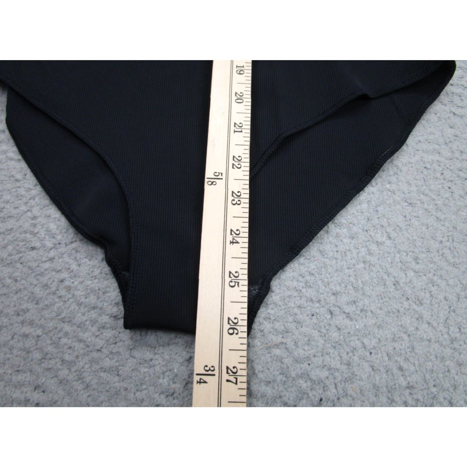 Ivy Park IVY PARK Swimsuit Womens Large Black One Shoulder One Piece Logo Strap Sporty Size L / US 10 / IT 46 - 6 Thumbnail