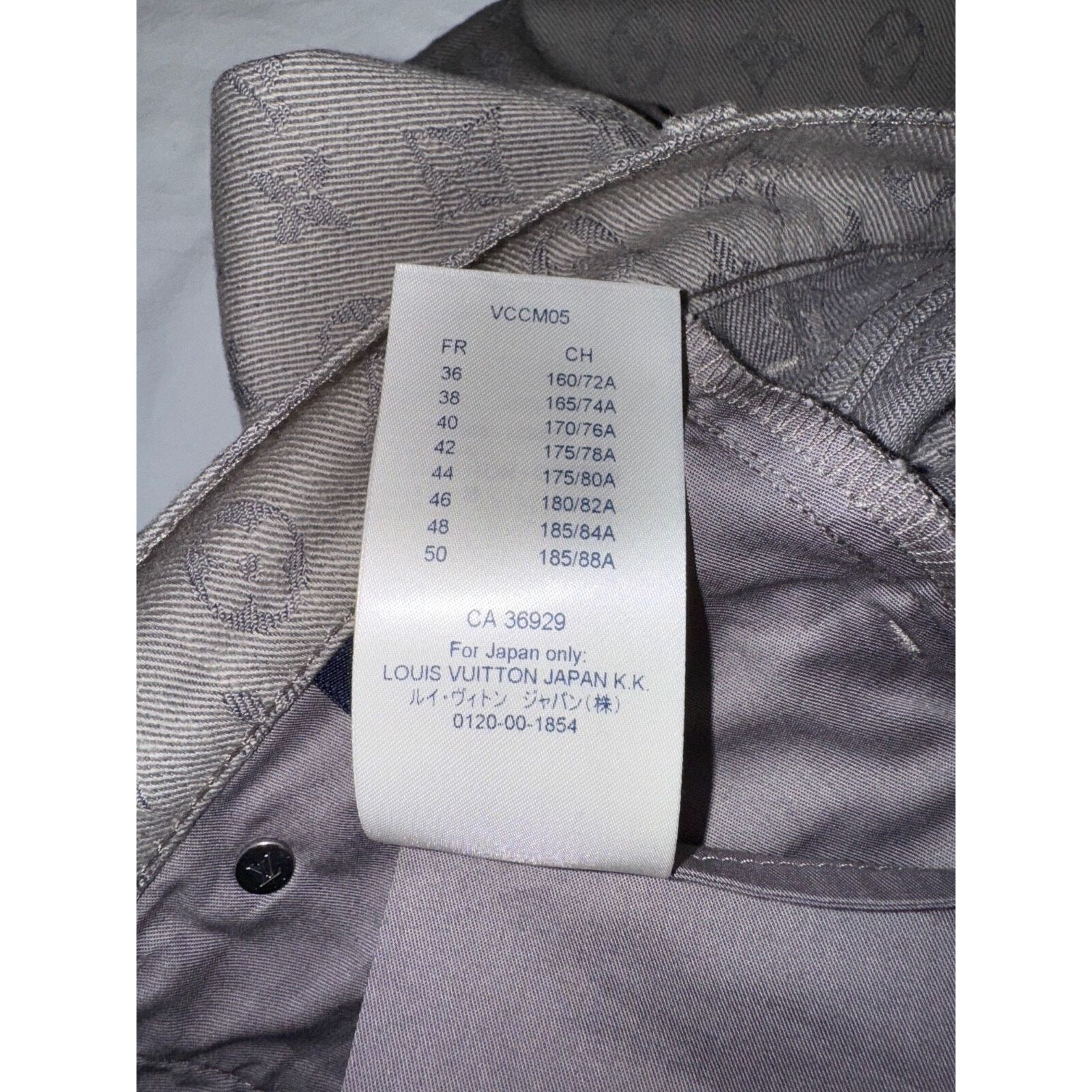 Louis Vuitton Louis Vuitton DL0 Monogram Slim Jeans All Over Logo Grey Size US 34 / EU 50 - 15 Thumbnail