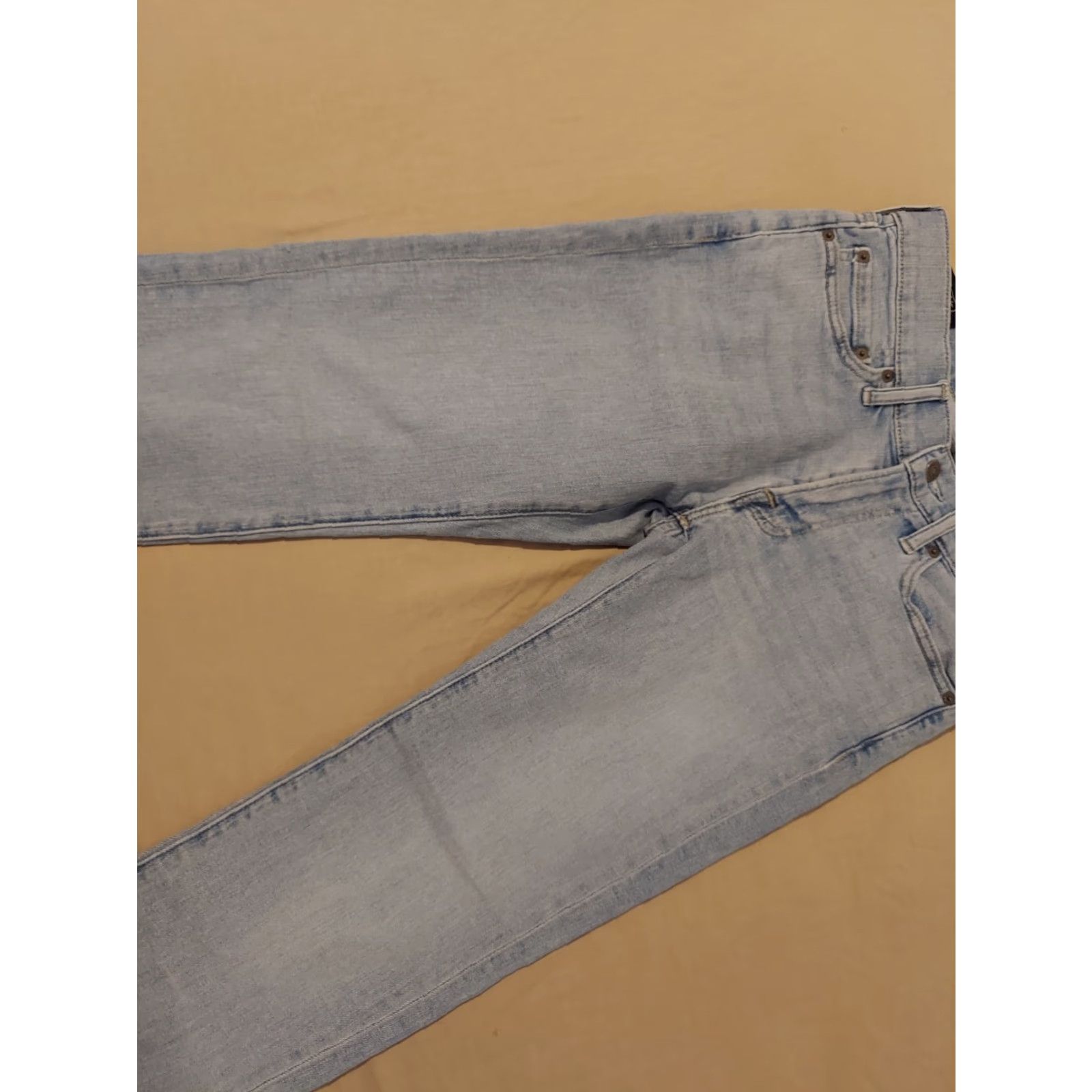 Abercrombie & Fitch VINTAGE Abercrombie & Fitch Jeans Mens Slim Straight 29x30 Blue Denim Pants Slimming 90s Mens Size US 29 - 4 Thumbnail