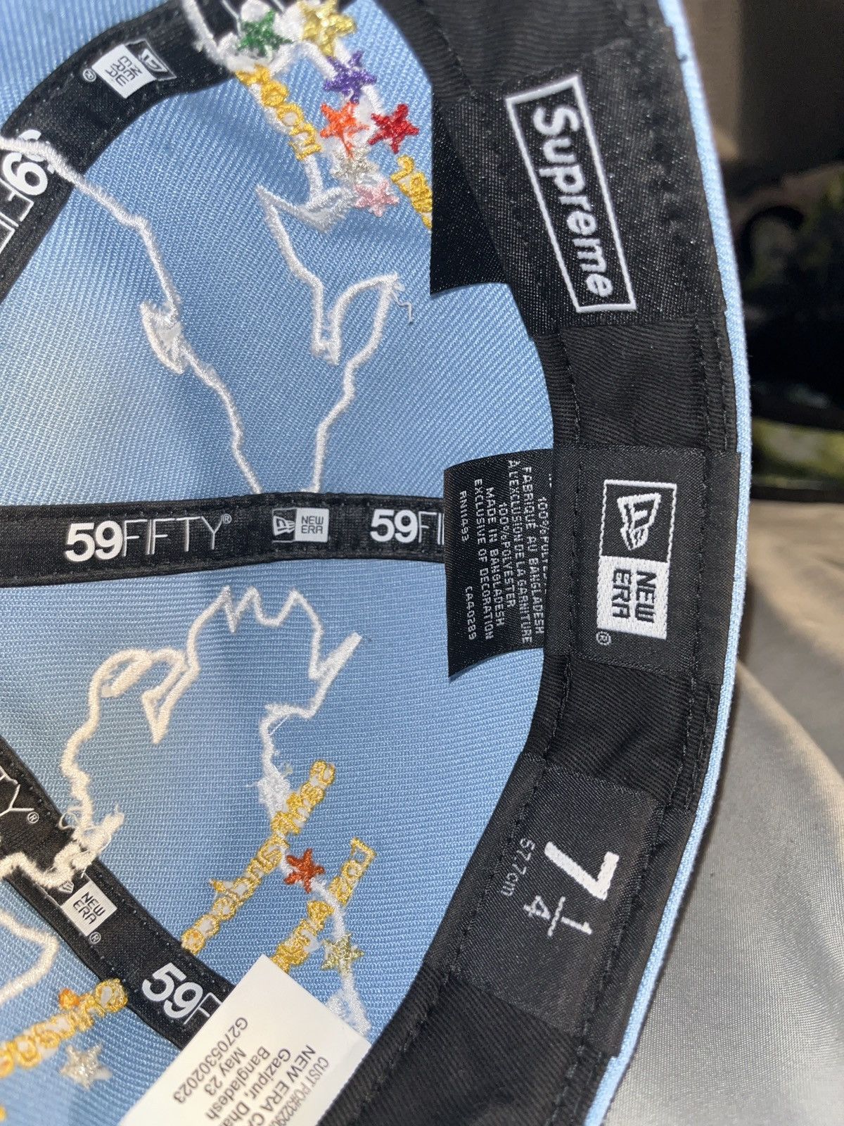 Supreme SUPREME x NEW ERA “WorldWide Box Logo” | Grailed