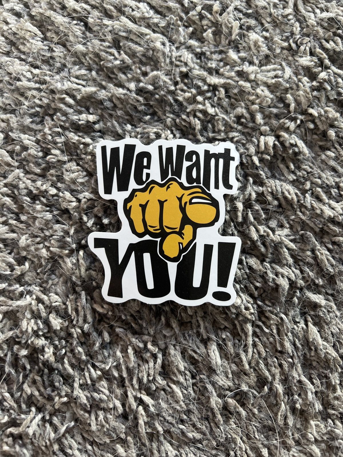 Hypebeast We Want You! Sticker Size ONE SIZE - 1 Thumbnail