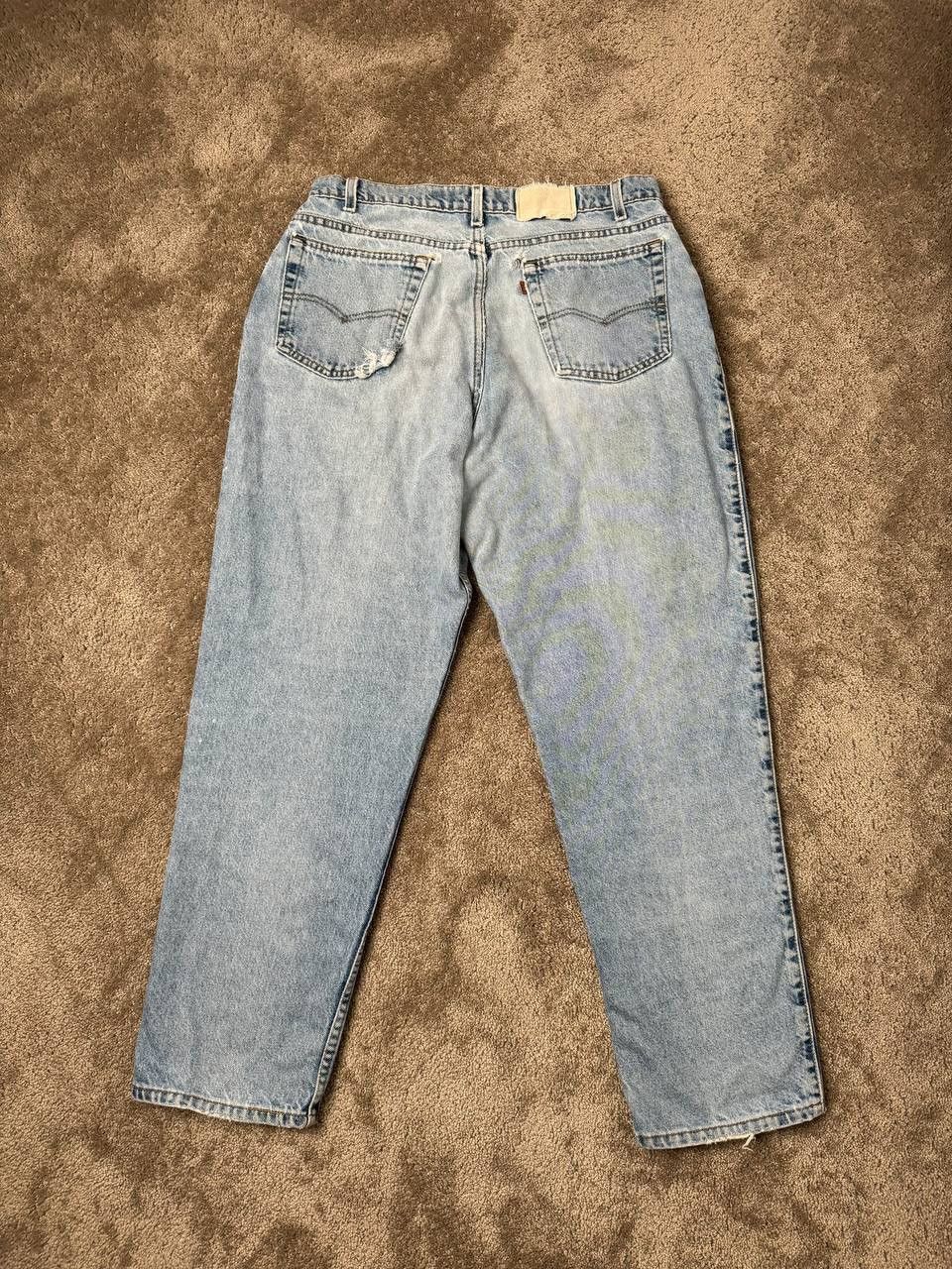 image of Levis x Vintage Men’S Jeans Levi’S Strauss Loose Fit 545 Y2K America in Blue, Men's (Size 32)