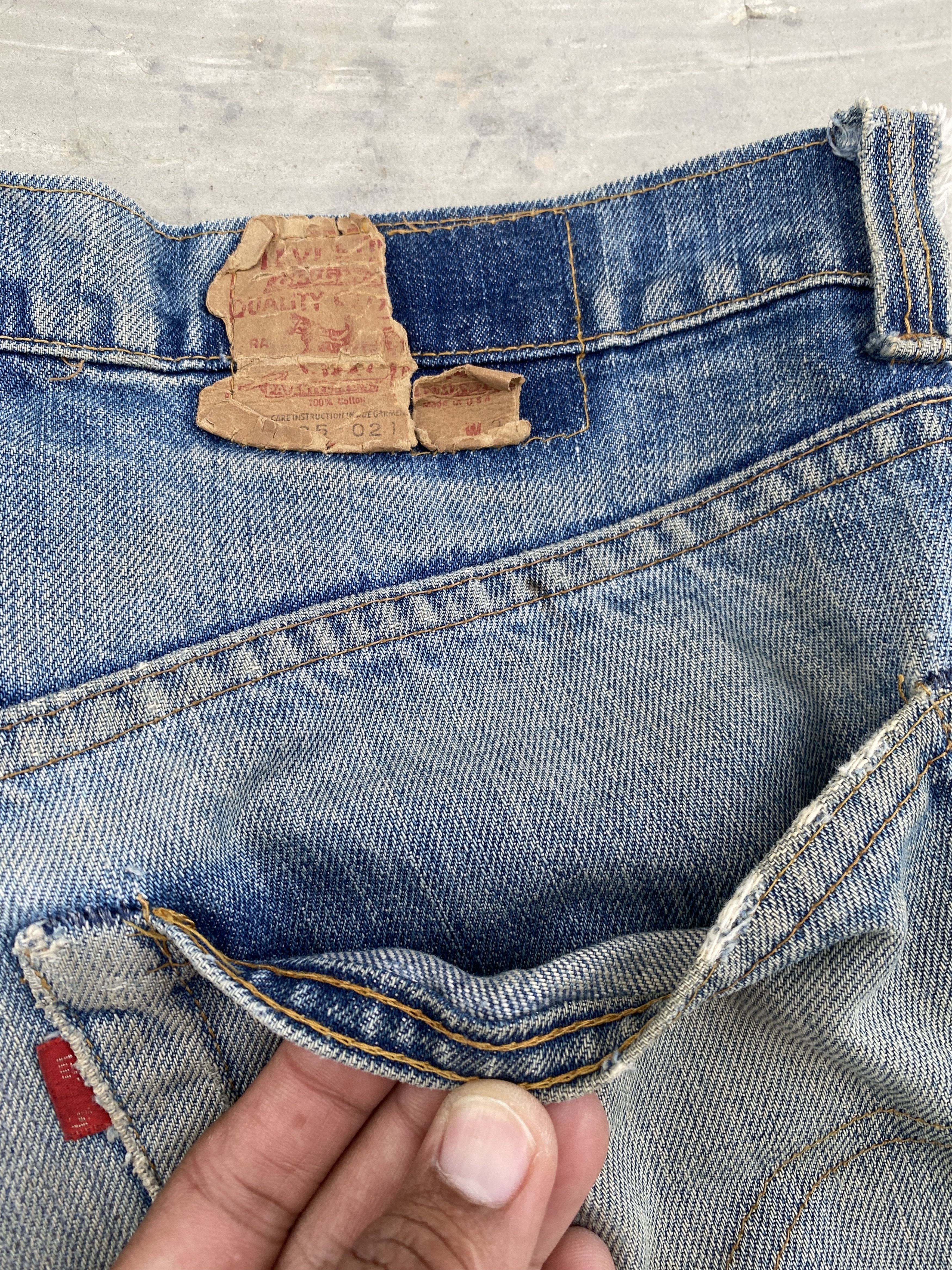 Levi's × Vintage Vintage 80s Levis 505 #16 Jeans Size US 34 / EU 50 - 11 Thumbnail