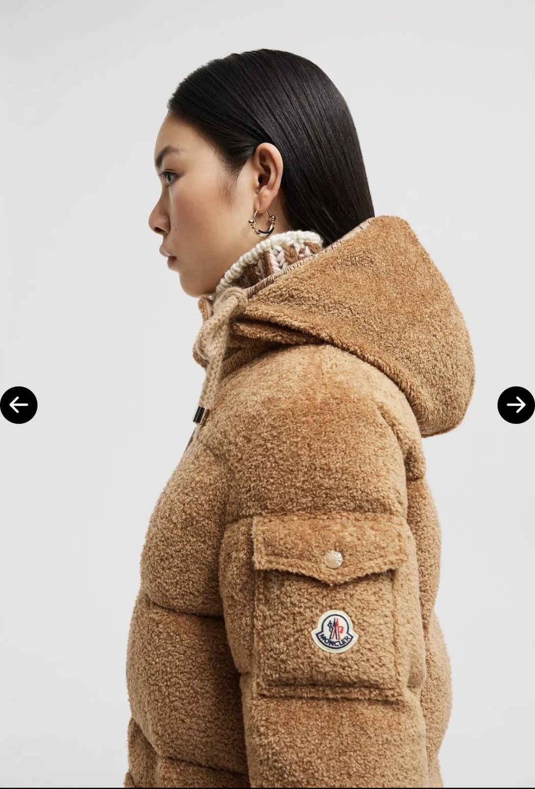 Moncler RARE Moncler Belcastel Teddy Hooded Long Down Jacket Size S / US 4 / IT 40 - 10 Thumbnail
