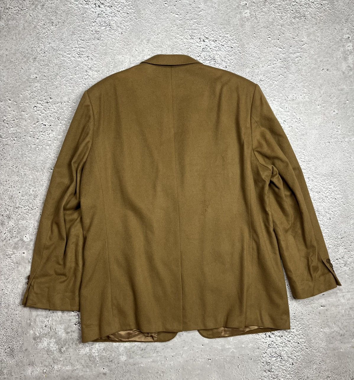 Other Tailor & Son 100% Cashmere Camel Blazer Sport Coat Jacket 58 Size 48R - 11 Thumbnail