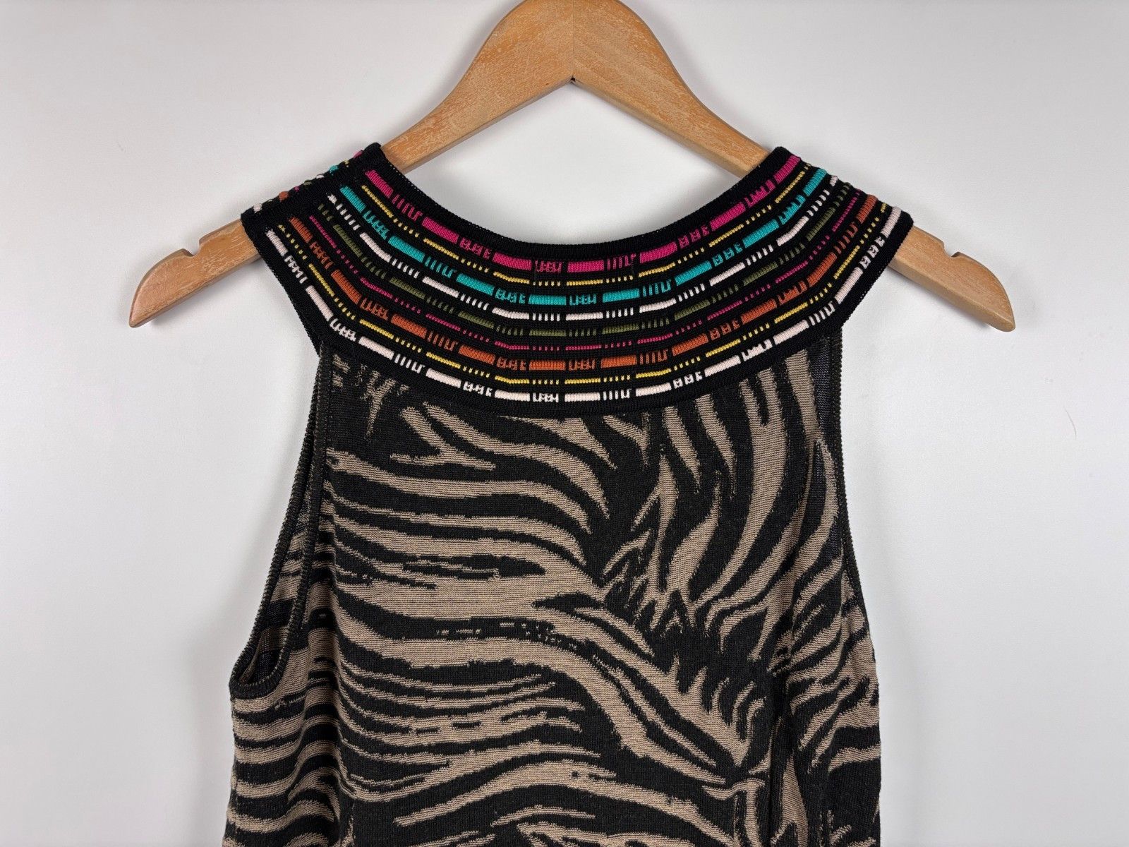 Other IVKO Jacquard Dress Animal Pattern A-line Black Size M / 38 Size M / US 6-8 / IT 42-44 - 7 Thumbnail